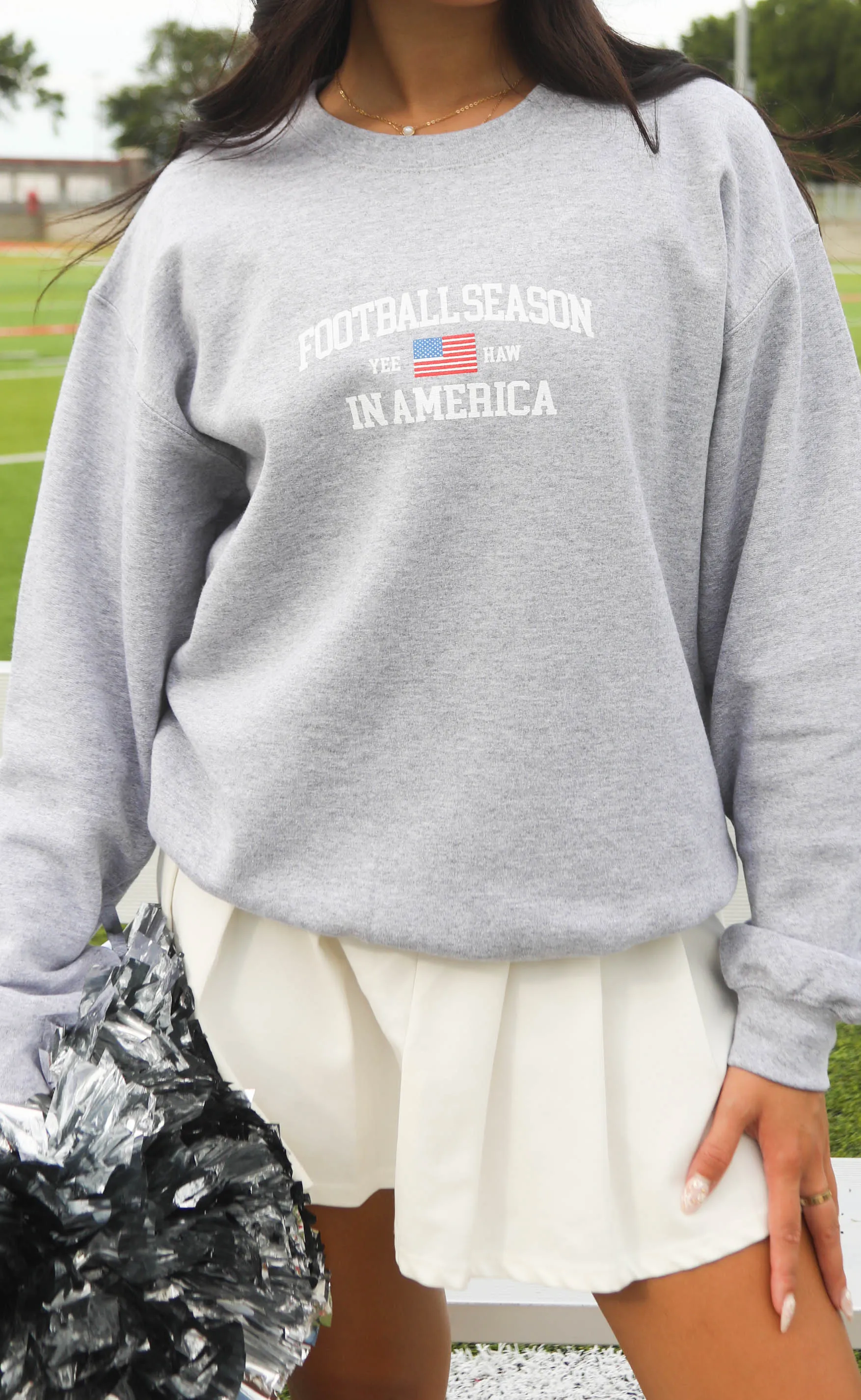 charlie southern: football season in america sweatshirt sold by RIFFRAFF product image thumbnail 5