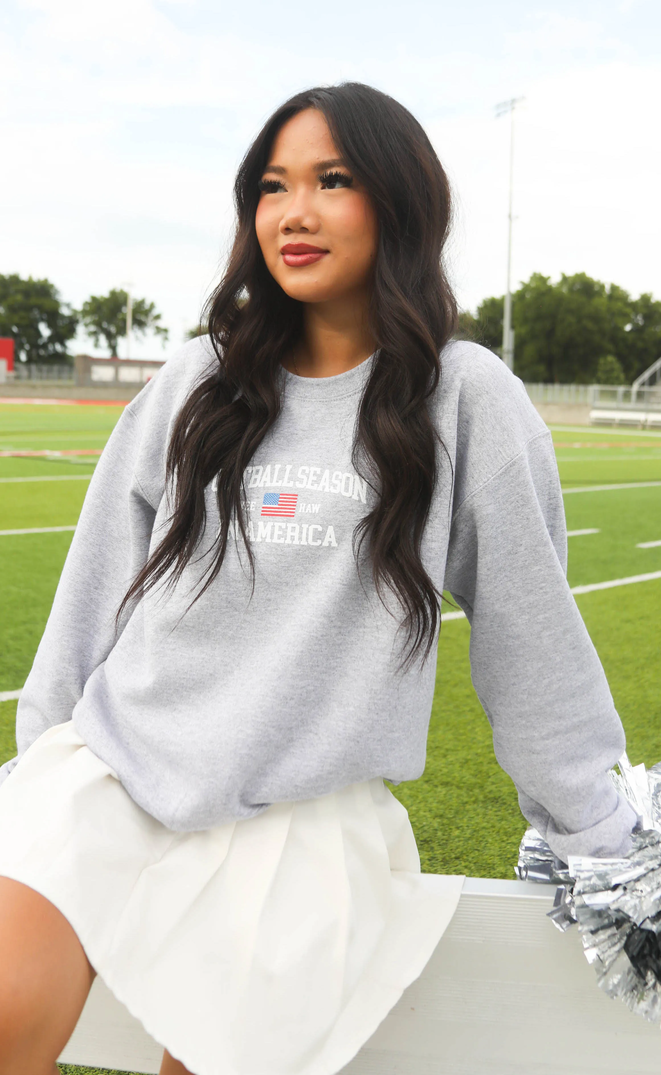charlie southern: football season in america sweatshirt sold by RIFFRAFF product image thumbnail 4
