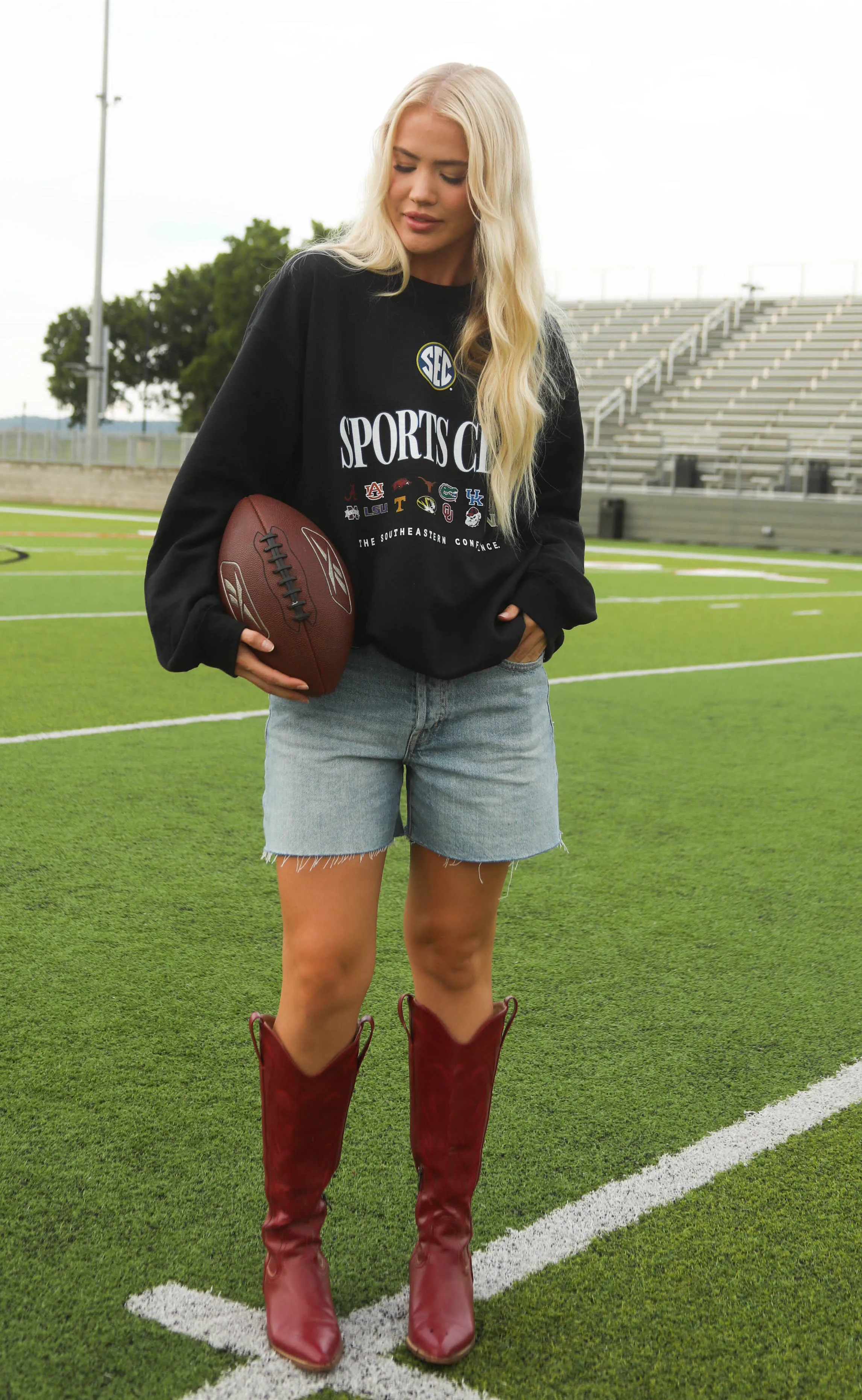 charlie southern: sec sports club sweatshirt sold by RIFFRAFF product image thumbnail 2