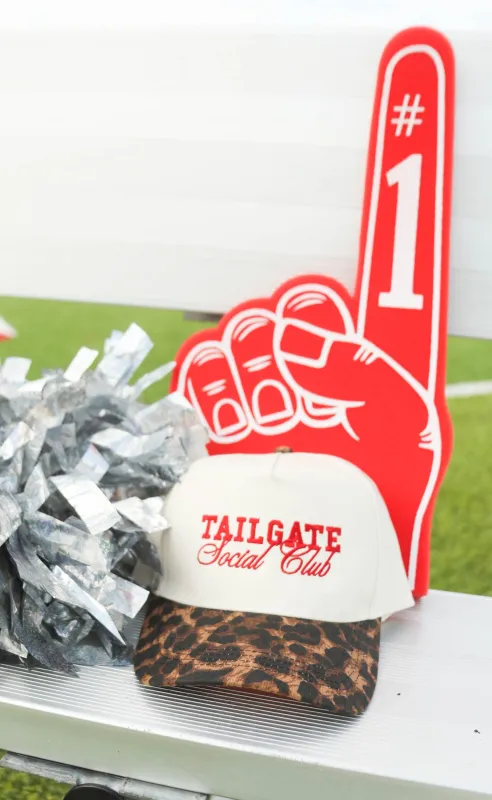 charlie southern: tailgate social club trucker - cheetah sold by RIFFRAFF