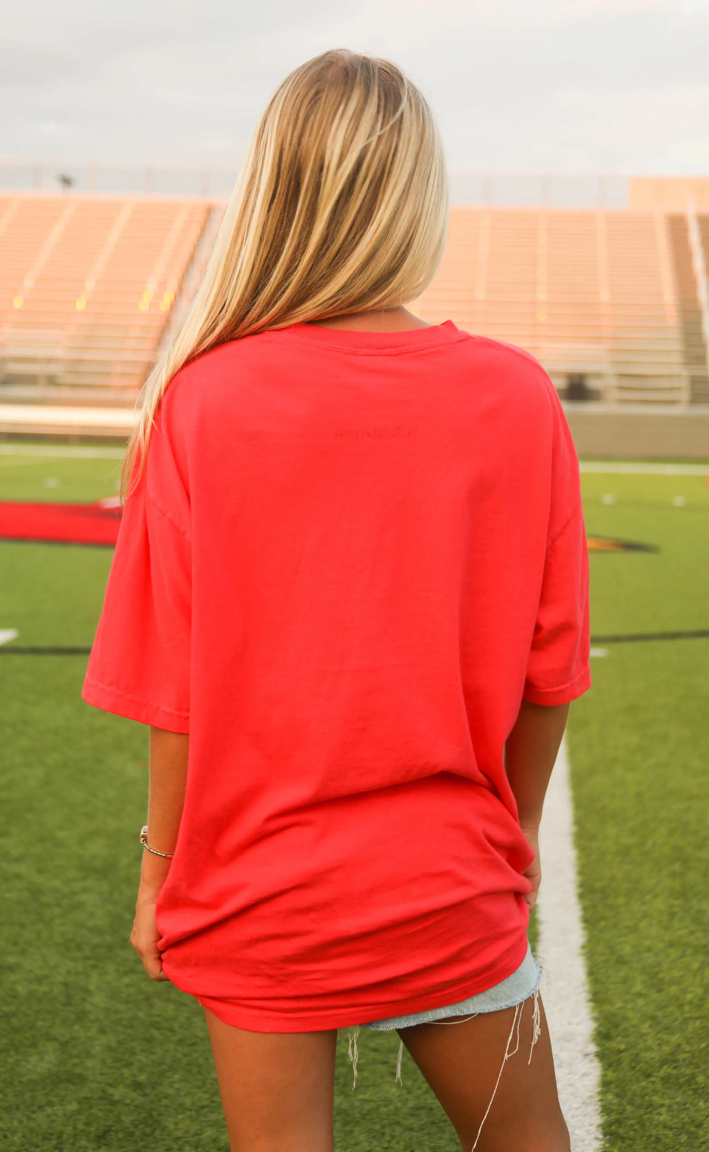 friday + saturday: halftime honey tee sold by RIFFRAFF product image thumbnail 3