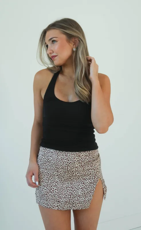 midnight moves halter top sold by RIFFRAFF