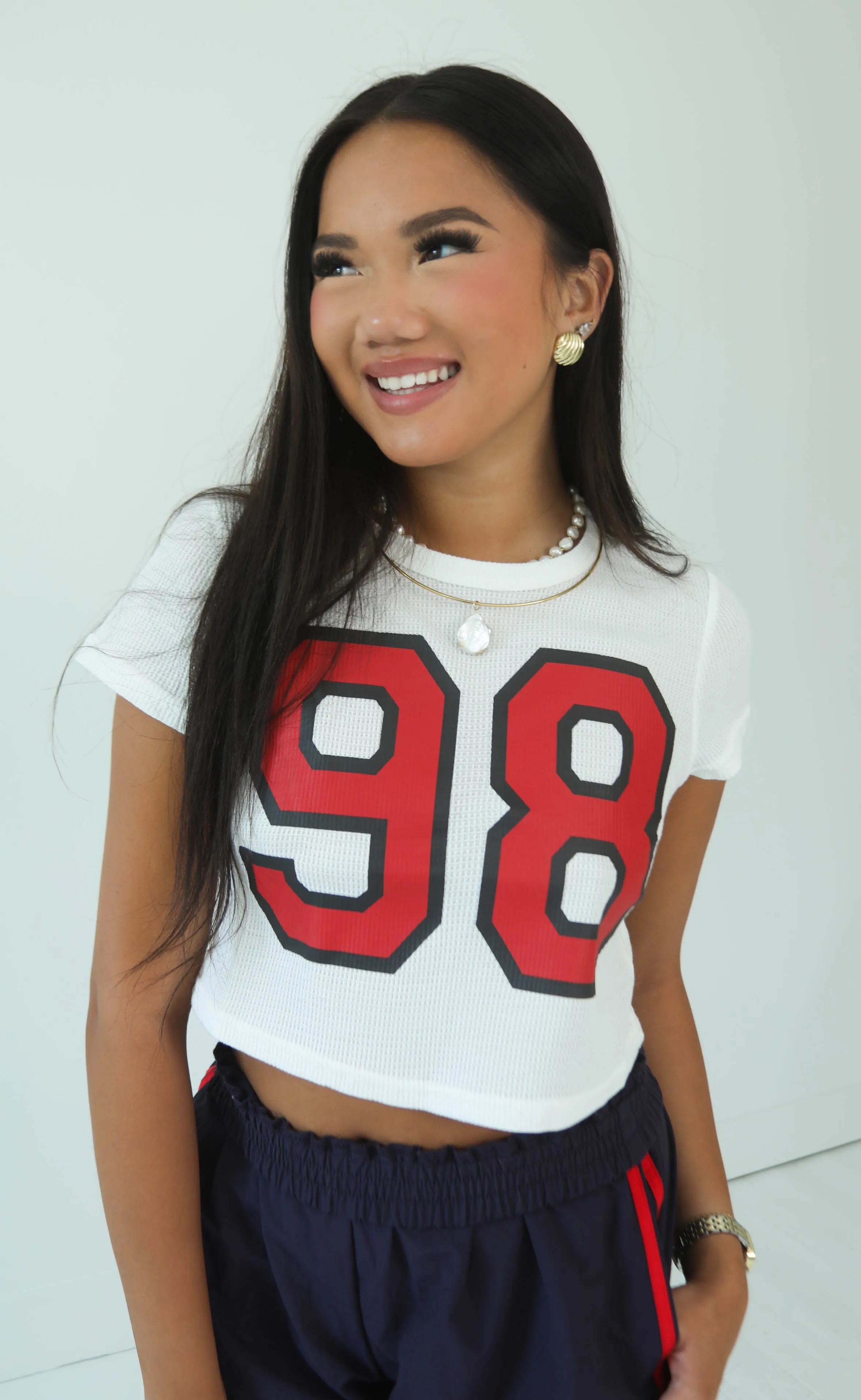 retro replay waffle tee sold by RIFFRAFF product image thumbnail 3
