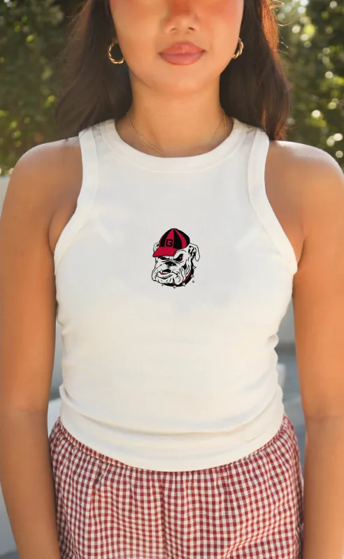 charlie southern: dawgs mascot tank sold by RIFFRAFF