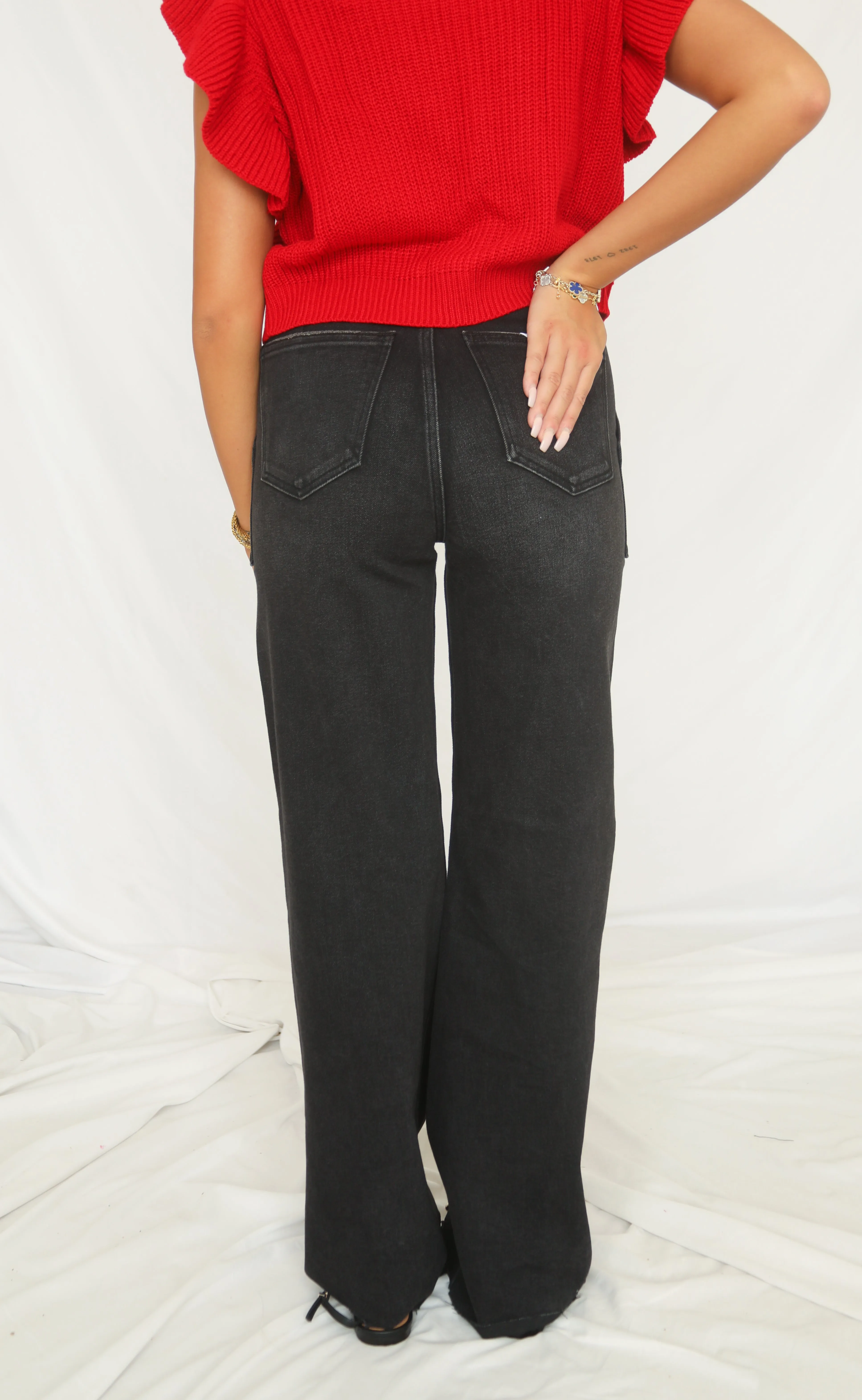 pistola: penny utility high rise wide leg jean - collins sold by RIFFRAFF product image thumbnail 3