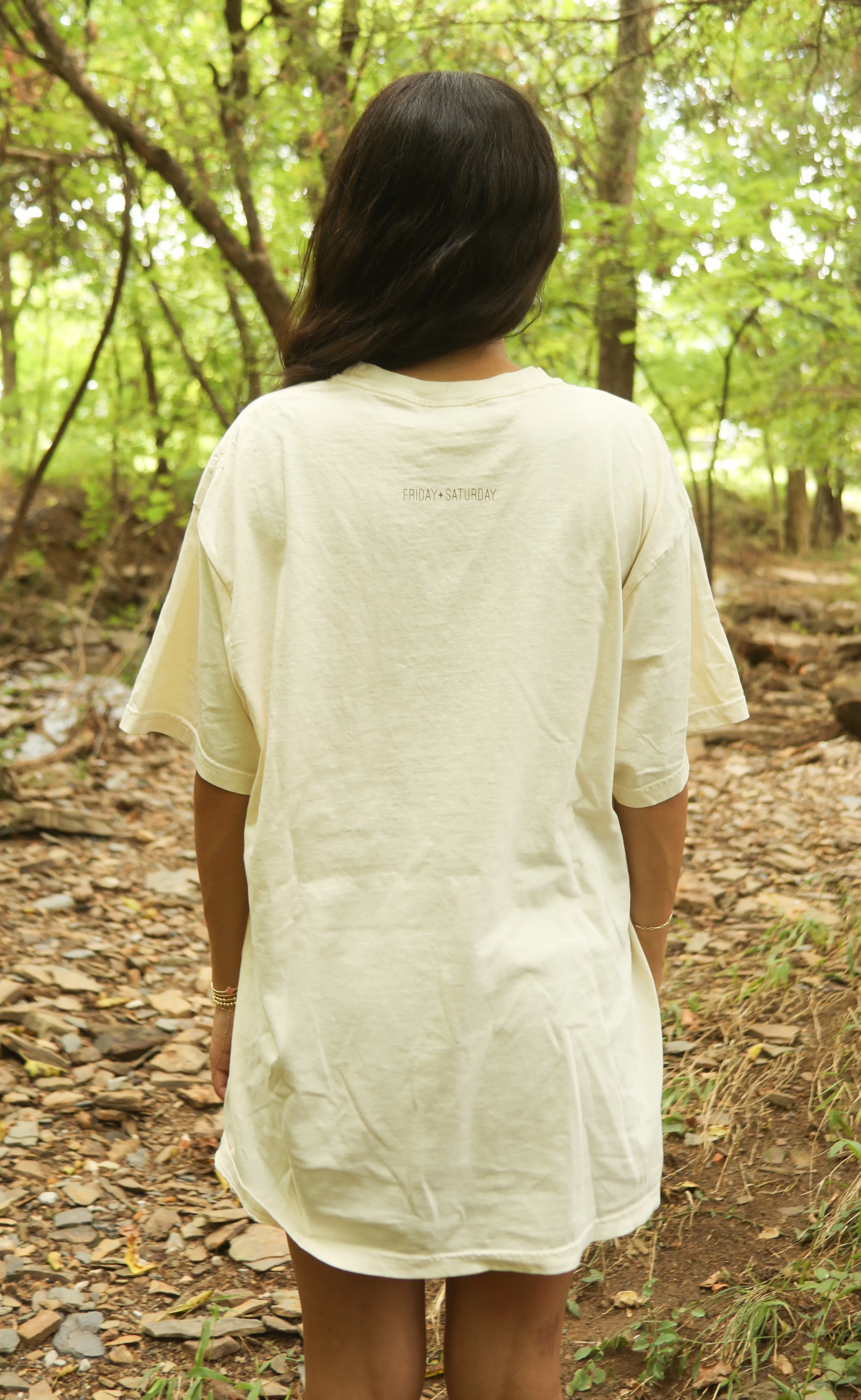 friday + saturday: who's afraid of little old me tee sold by RIFFRAFF product image thumbnail 3