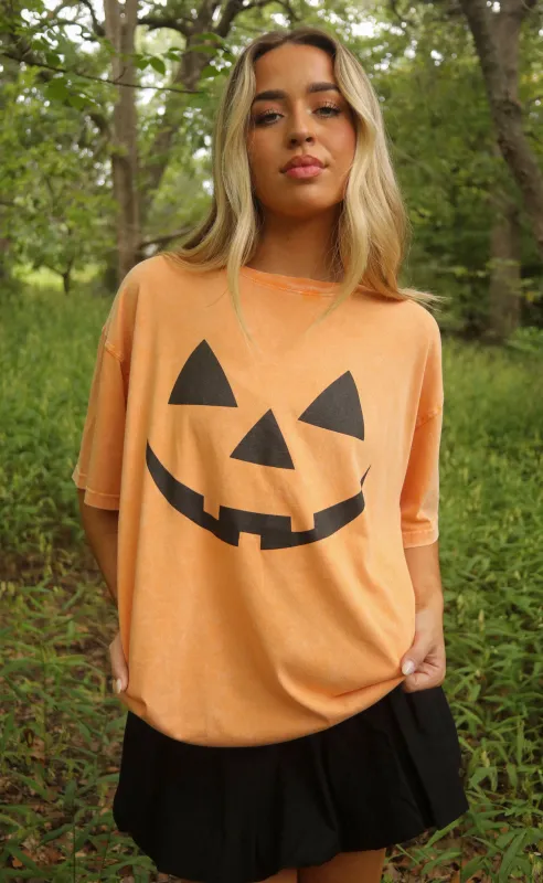 charlie southern: pumpkin band tee sold by RIFFRAFF