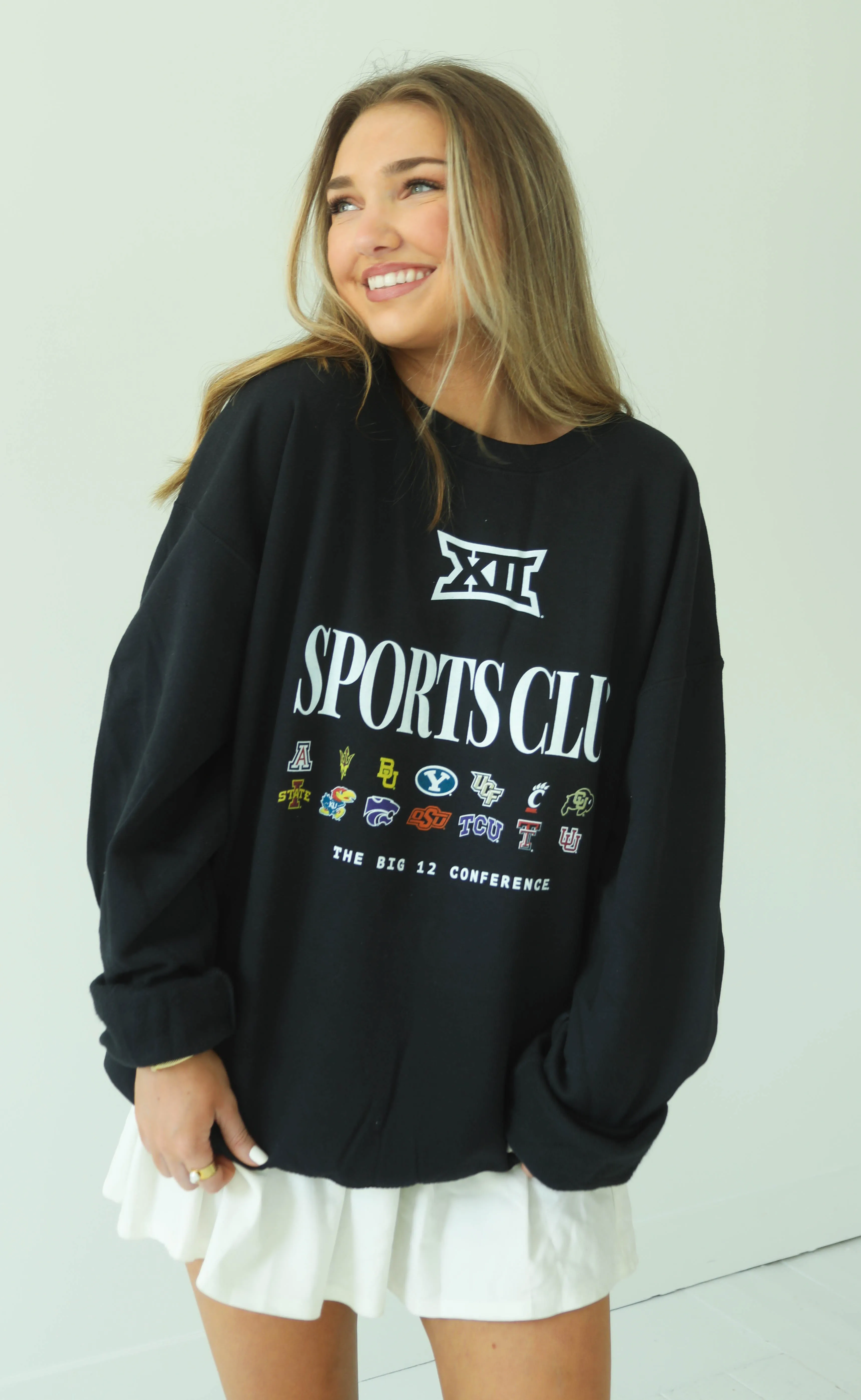 charlie southern: big 12 sports club sweatshirt sold by RIFFRAFF product image thumbnail 2
