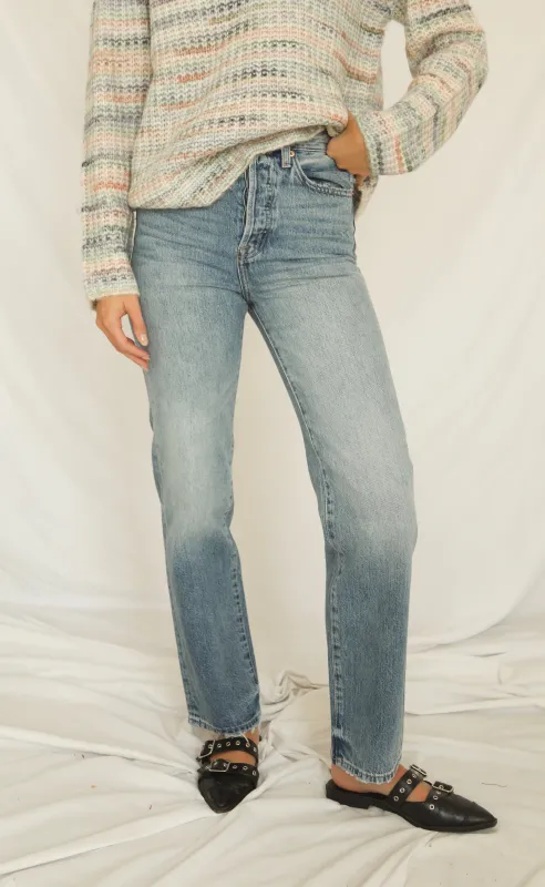 pistola: lennon high rise crop boot - ami sold by RIFFRAFF