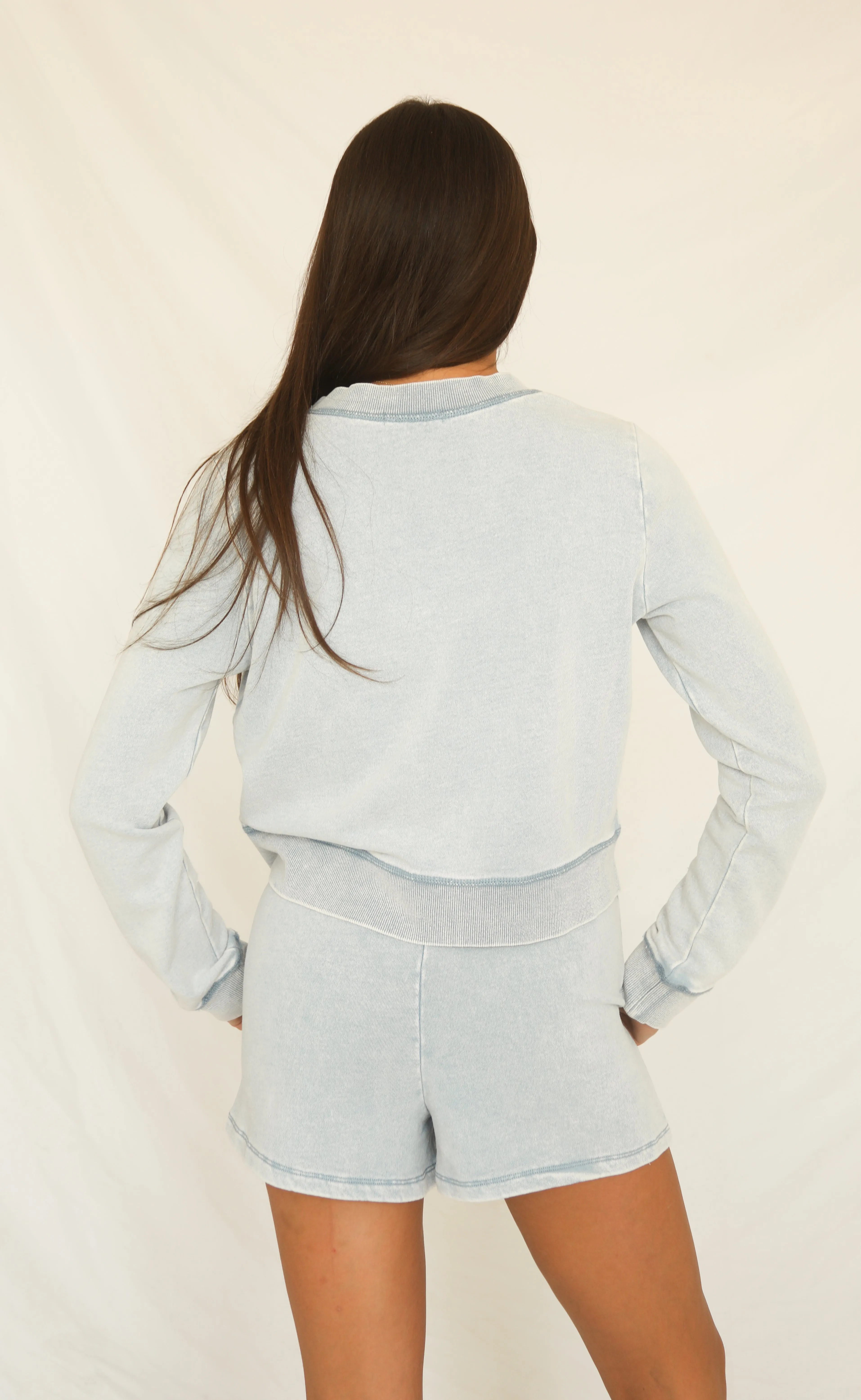 z supply: daily knit denim cardigan sold by RIFFRAFF product image thumbnail 3