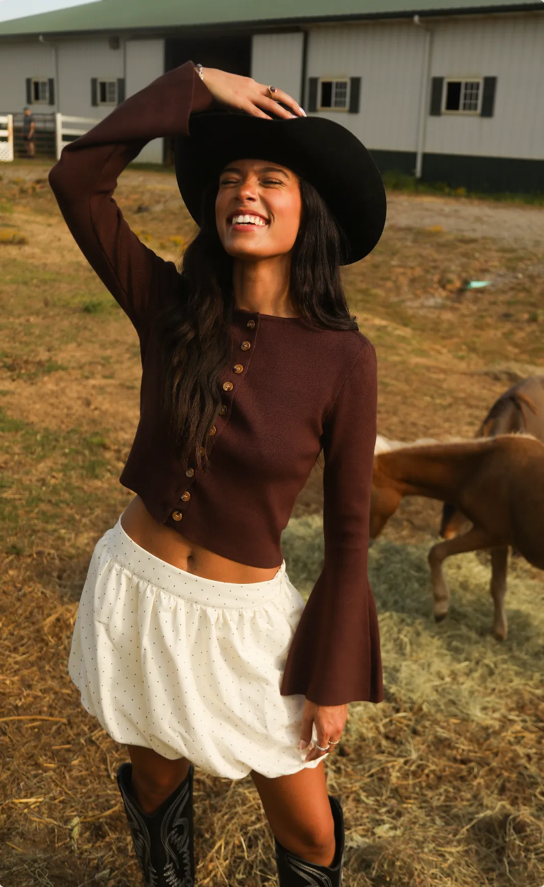 astr: nylah cardigan sold by RIFFRAFF