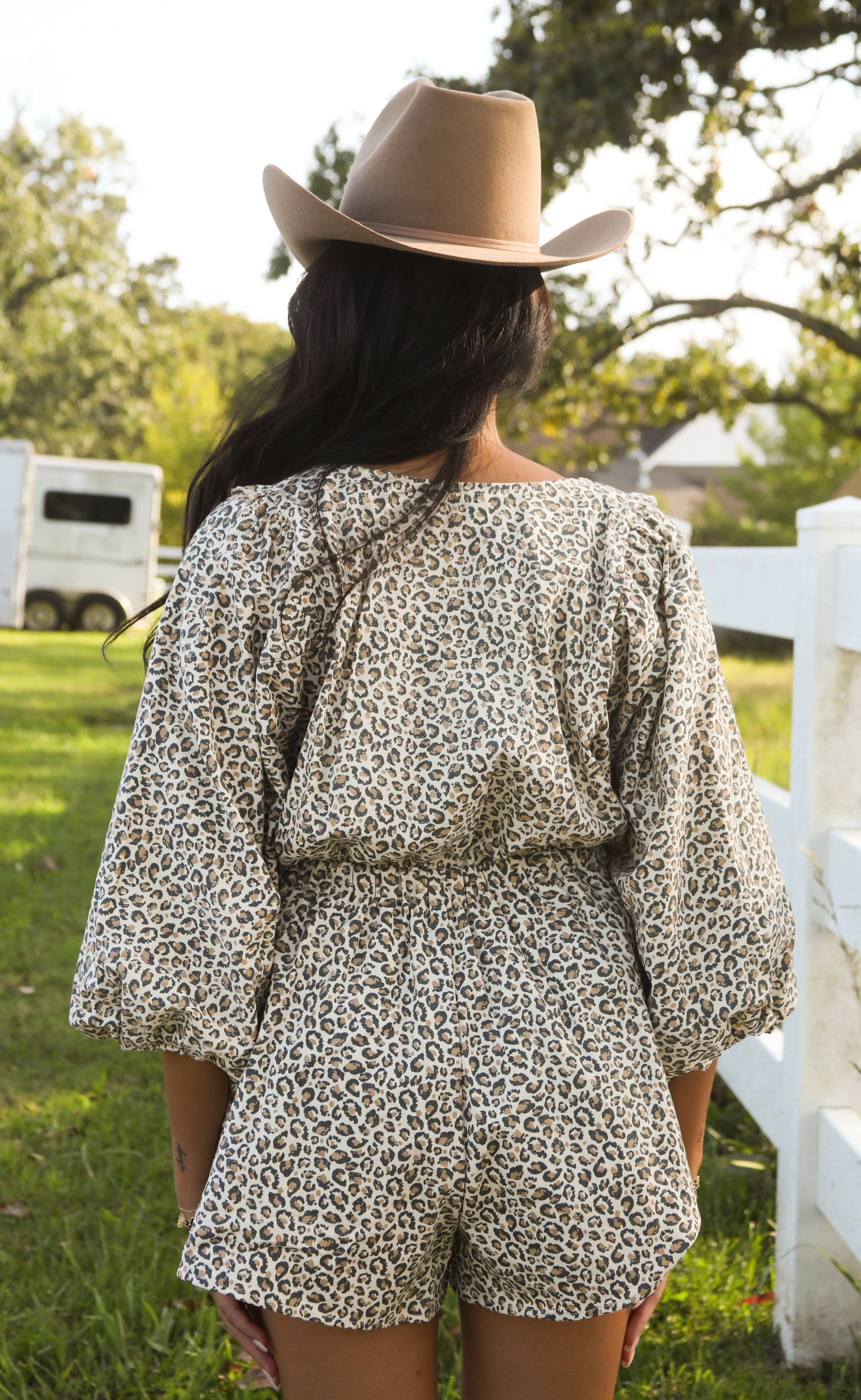 hot to spot leopard romper sold by RIFFRAFF product image thumbnail 3