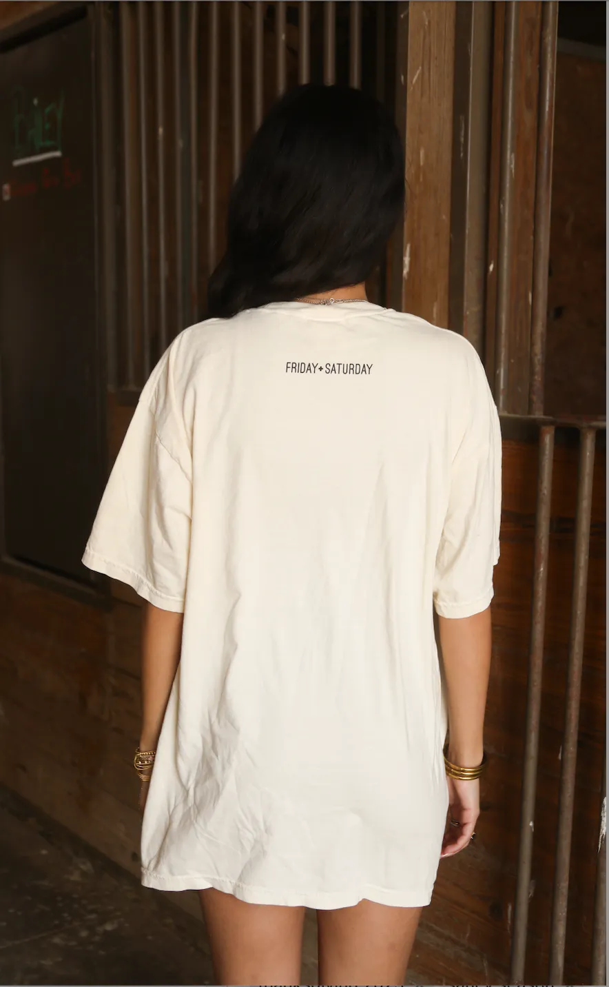 friday + saturday: girl dinner (most important meal) t shirt sold by RIFFRAFF product image thumbnail 3