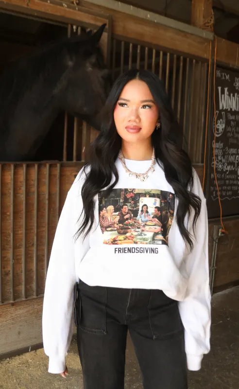 charlie southern: friendsgiving sweatshirt sold by RIFFRAFF