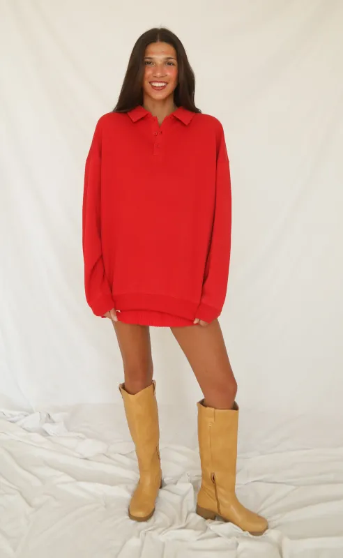 love me not collared sweatshirt sold by RIFFRAFF