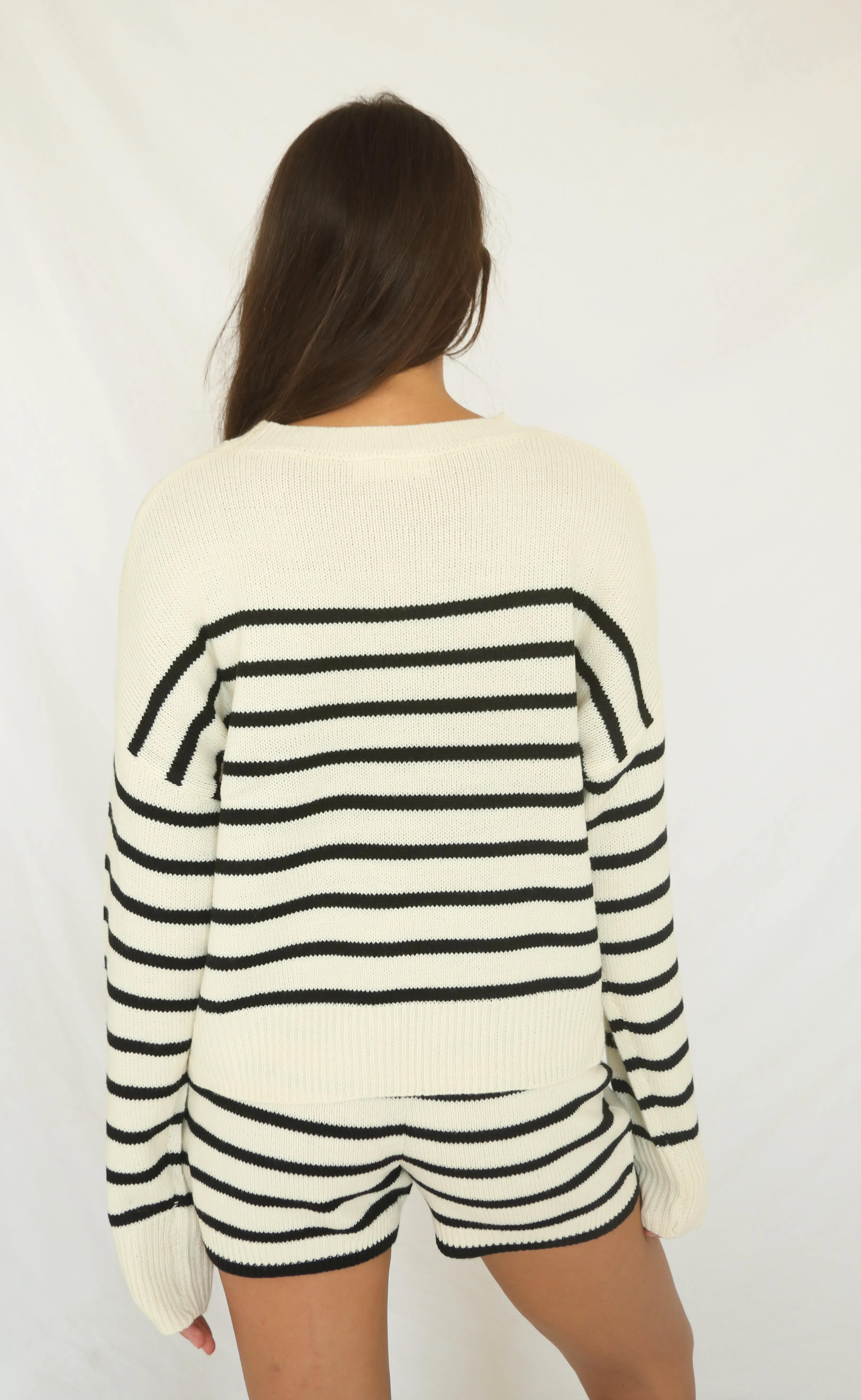 no new friends striped set - black sold by RIFFRAFF product image thumbnail 3