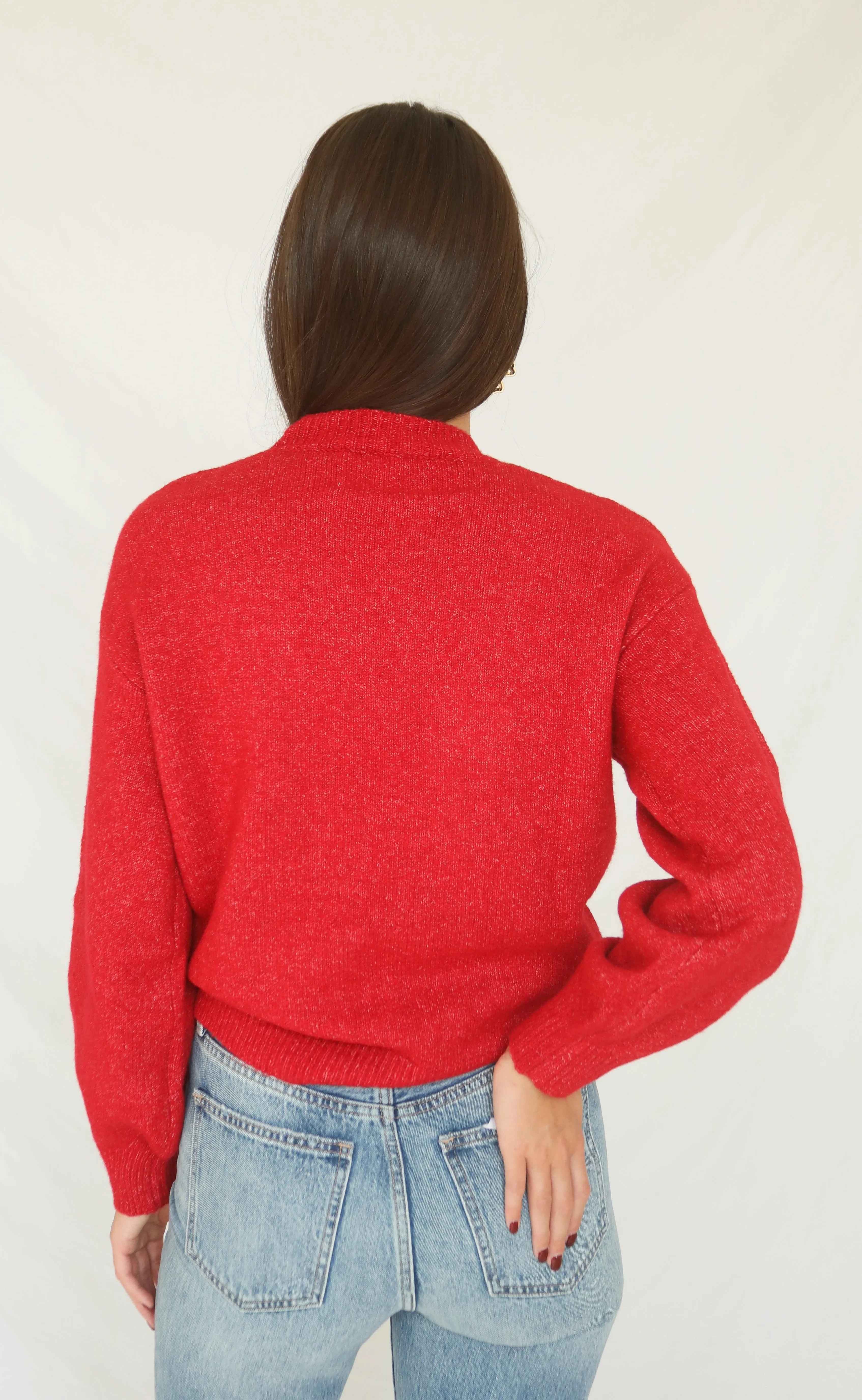 never strangers sweater - red sold by RIFFRAFF product image thumbnail 3
