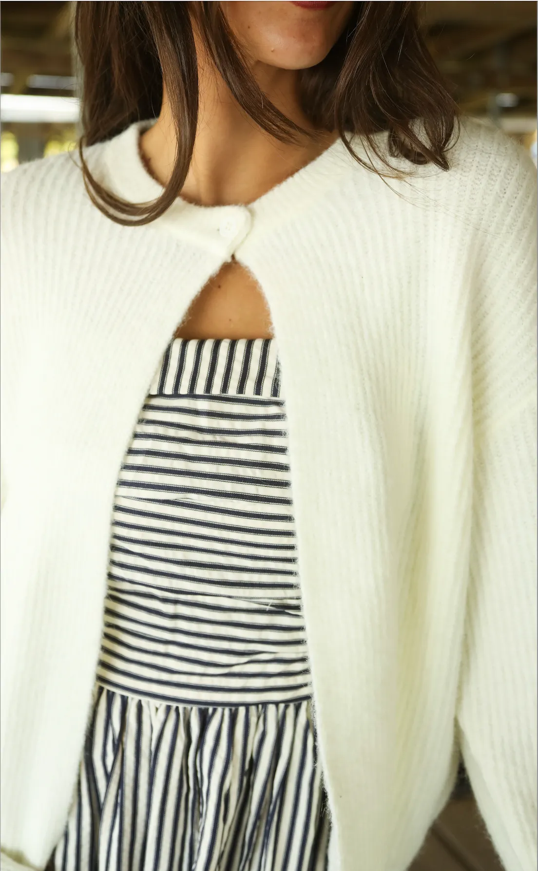 open to it cardigan sold by RIFFRAFF product image thumbnail 2