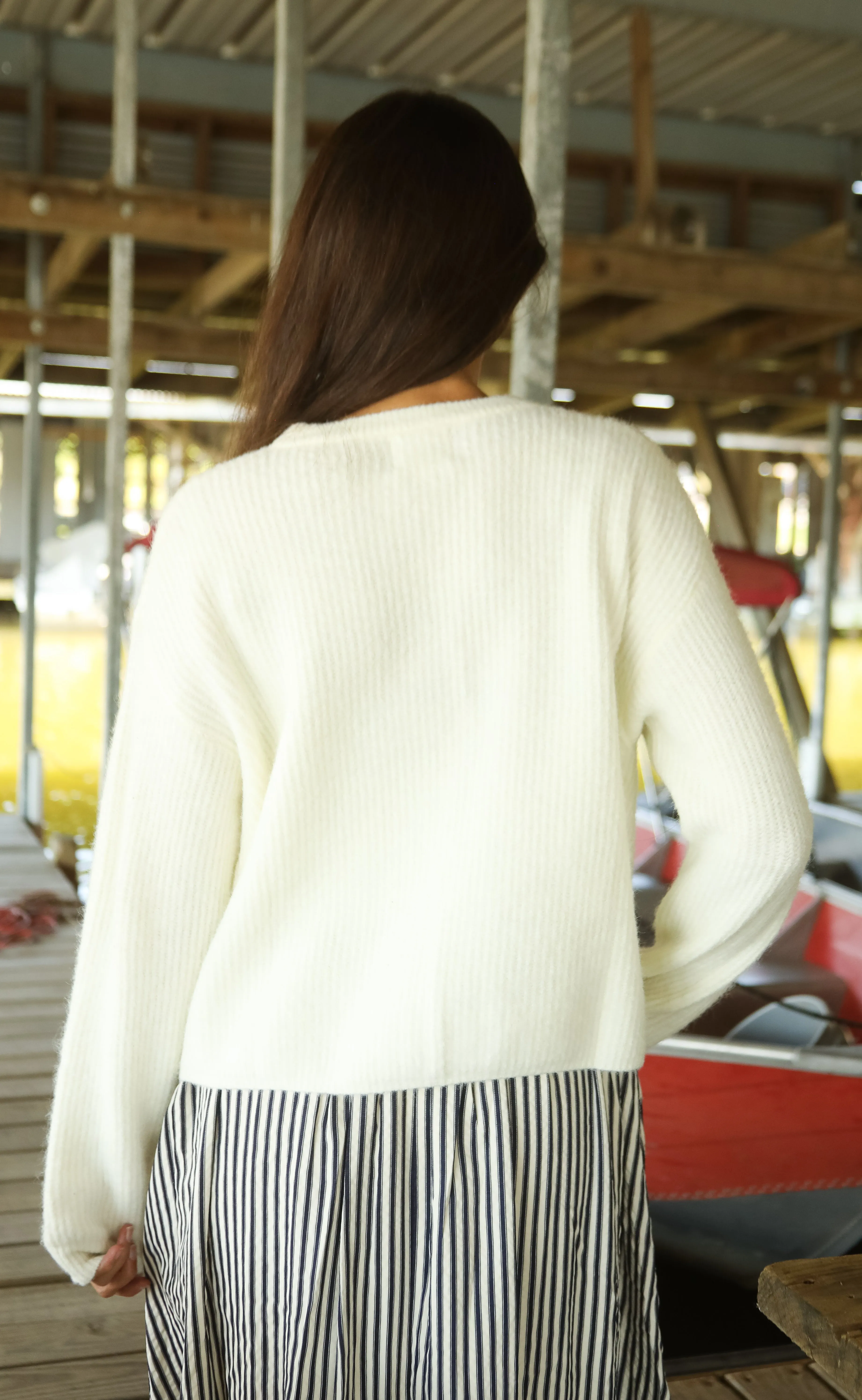 open to it cardigan sold by RIFFRAFF product image thumbnail 3