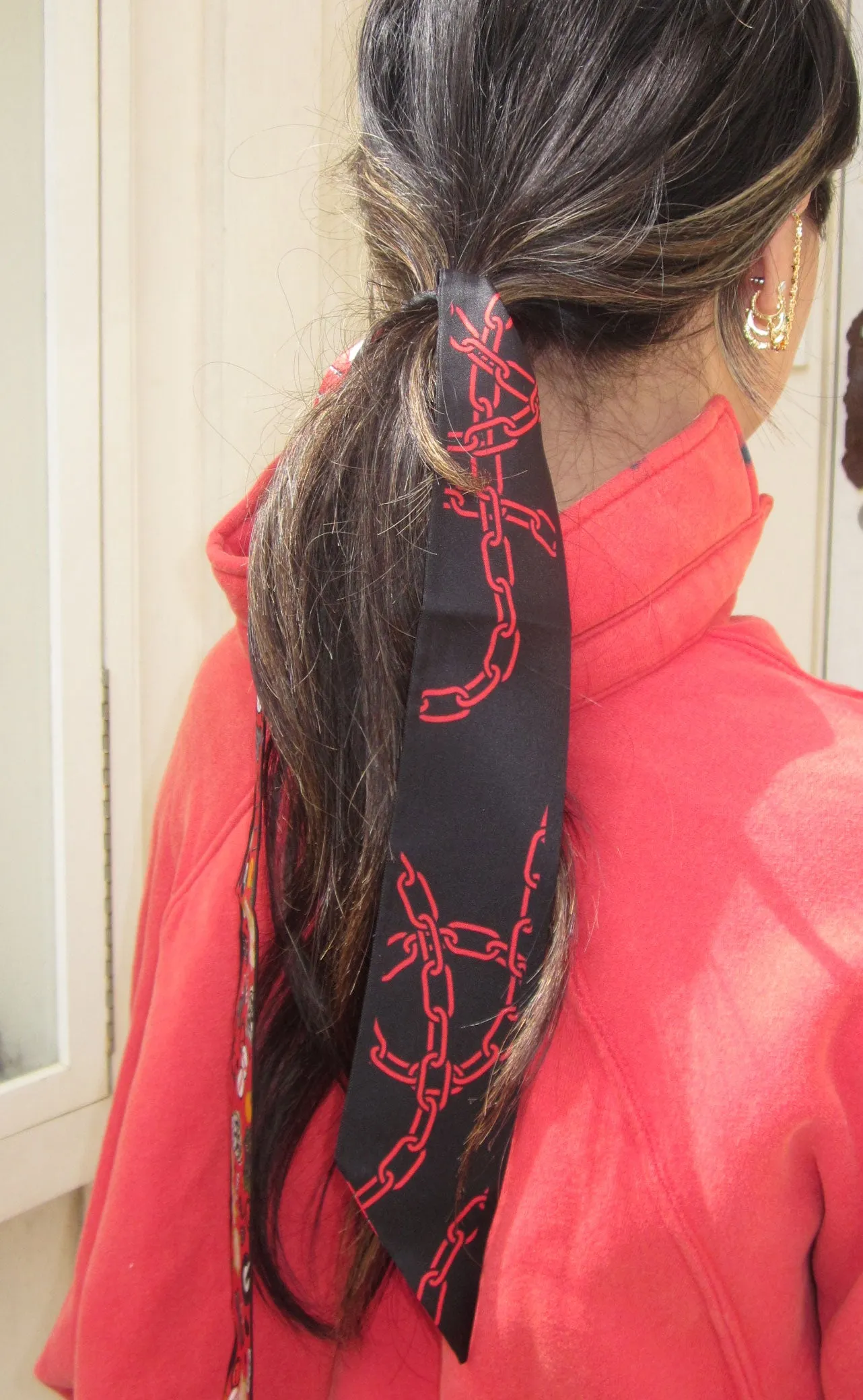 georgia bulldogs twilly scarf sold by RIFFRAFF product image thumbnail 3