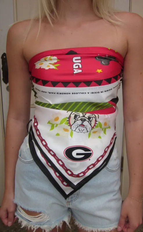 georgia bulldogs saturday scarf sold by RIFFRAFF