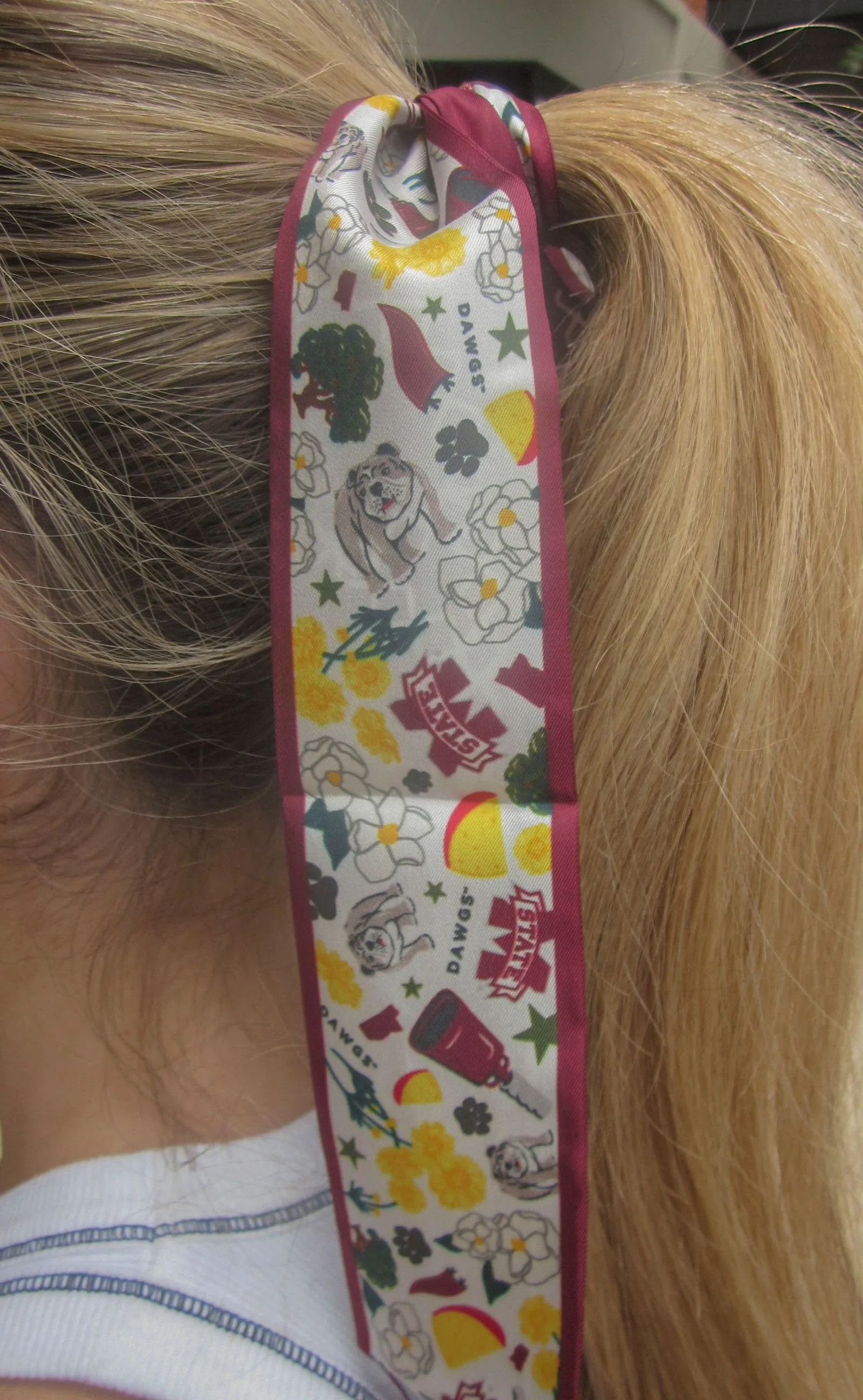 mississippi state twilly scarf sold by RIFFRAFF product image thumbnail 2