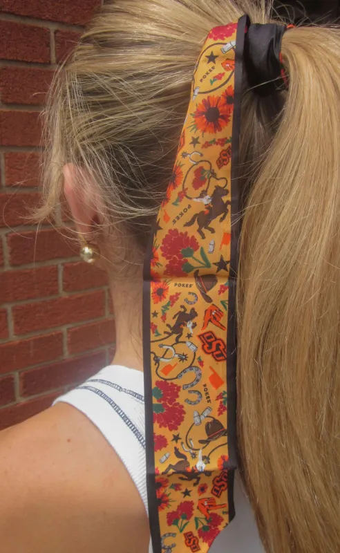 osu cowboys twilly scarf sold by RIFFRAFF