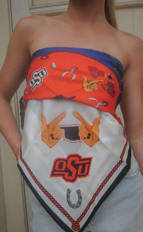 osu cowboys saturday scarf sold by RIFFRAFF