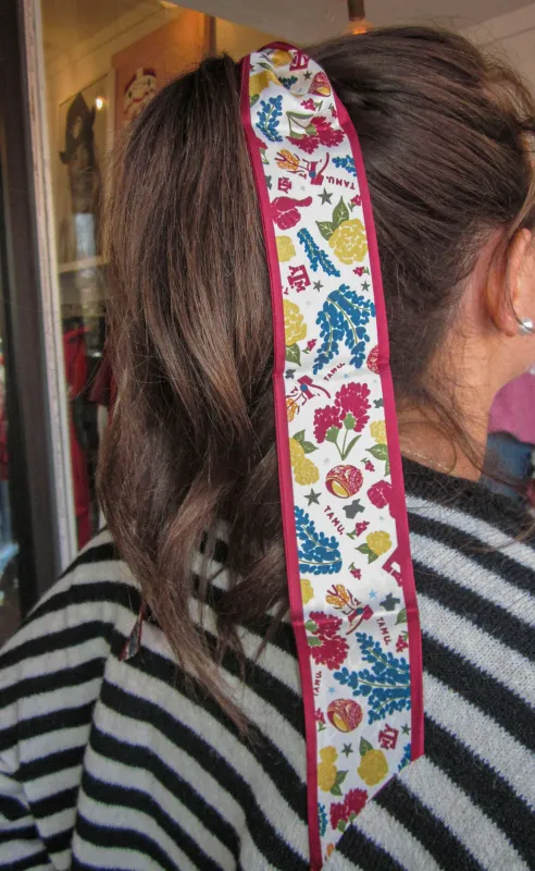 texas a+m aggies twilly scarf sold by RIFFRAFF