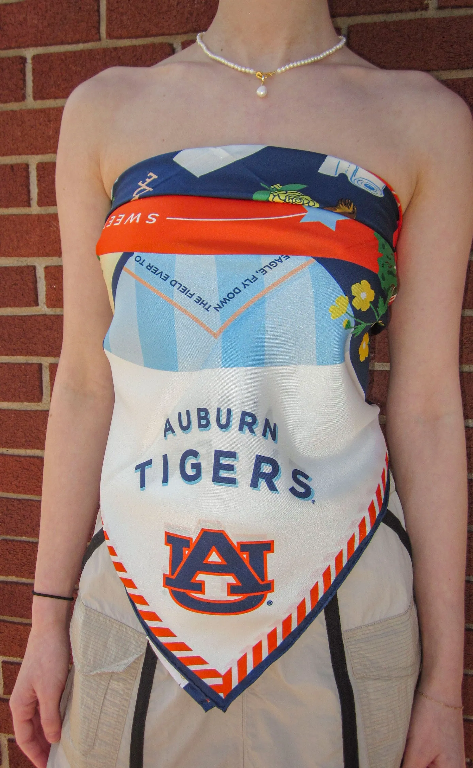 auburn saturday scarf sold by RIFFRAFF product image thumbnail 2