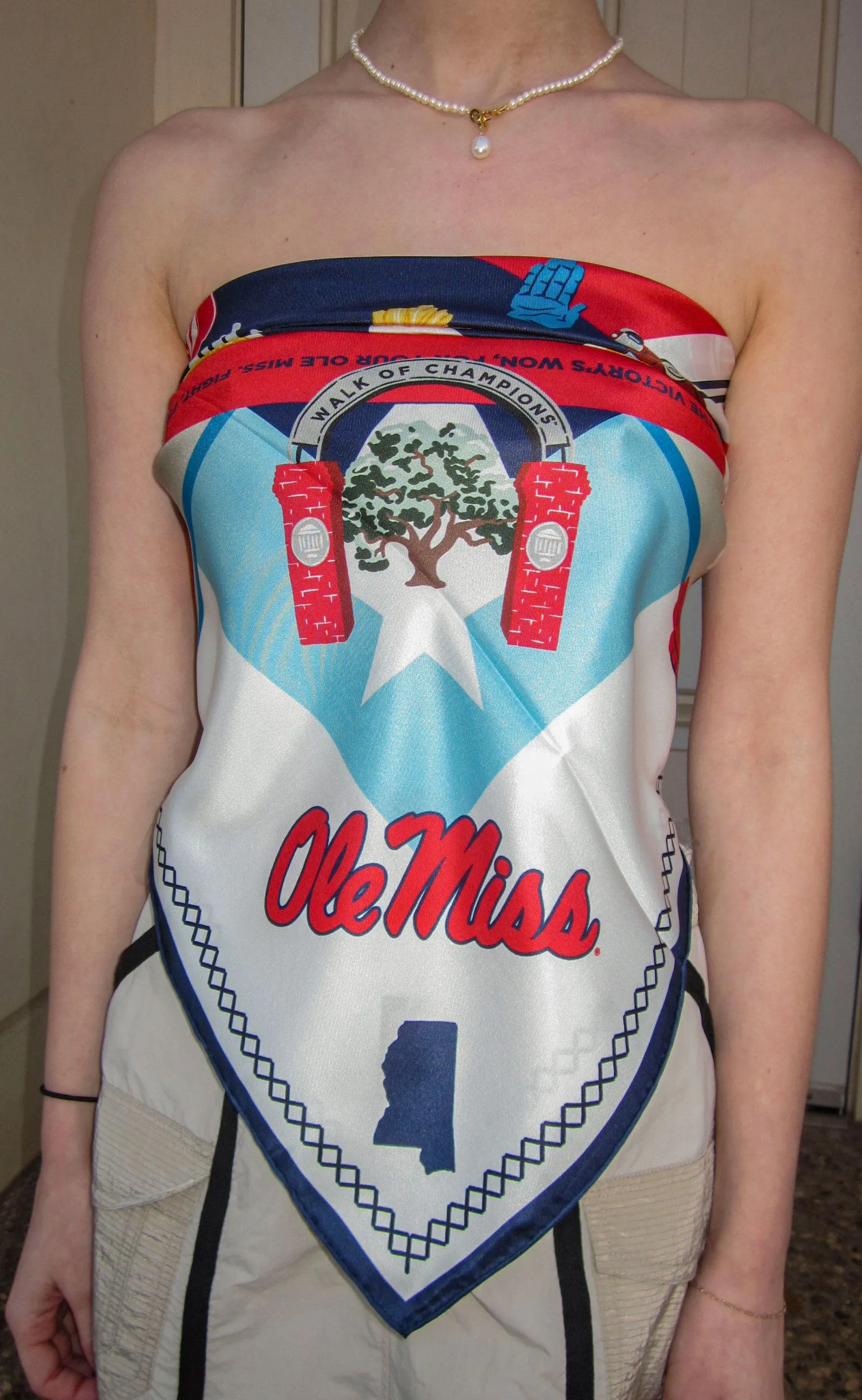 ole miss scarf sold by RIFFRAFF product image thumbnail 2