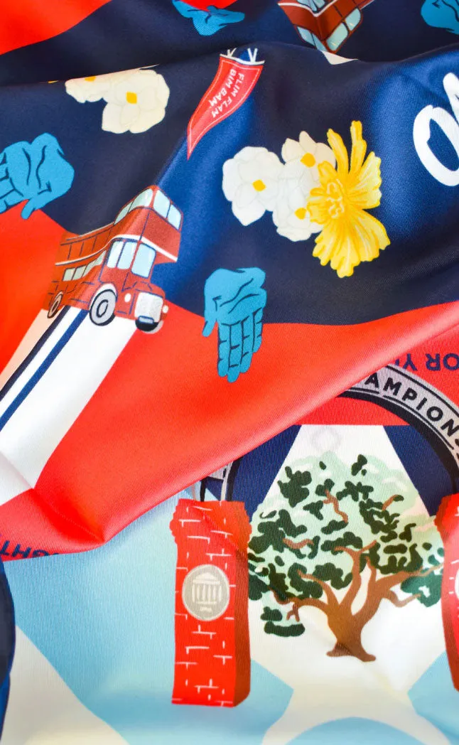 ole miss scarf sold by RIFFRAFF