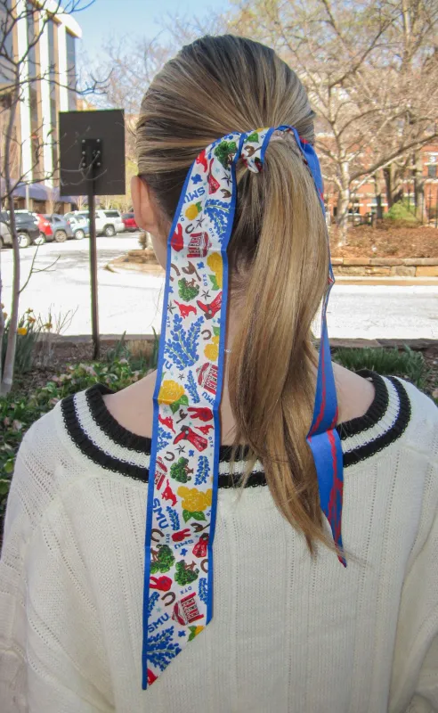 smu twilly scarf sold by RIFFRAFF