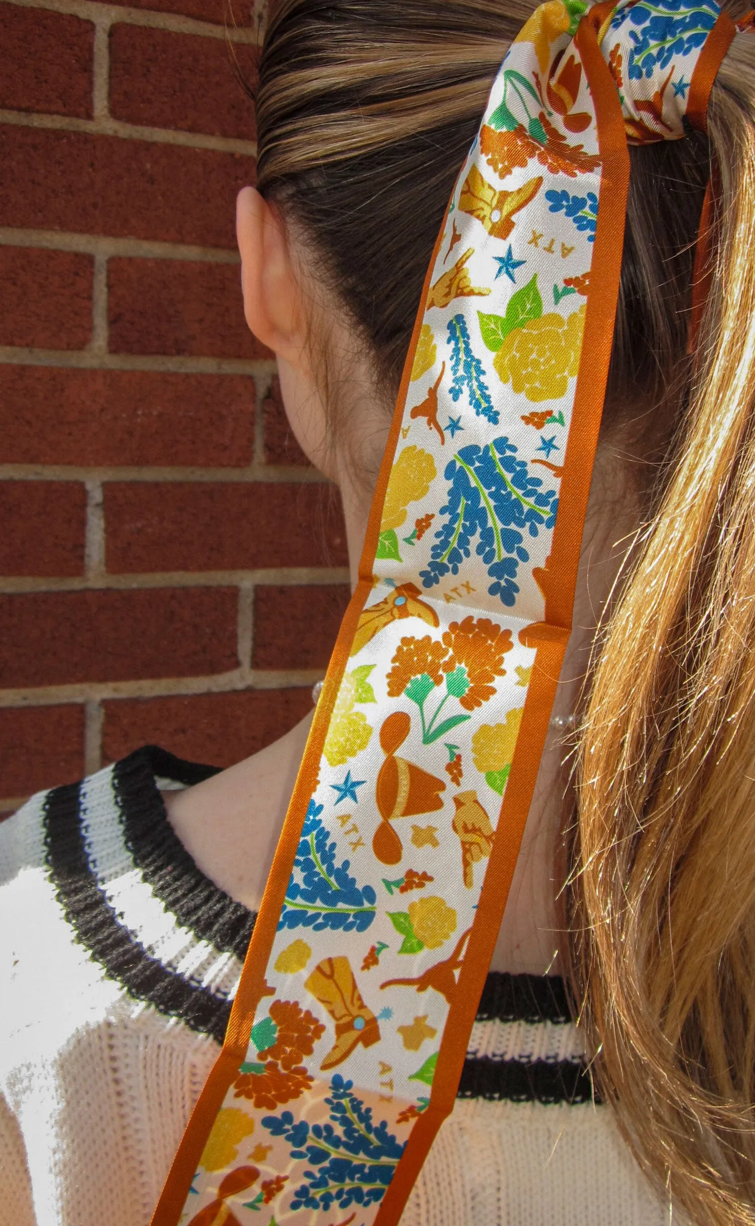 university of texas twilly scarf sold by RIFFRAFF product image thumbnail 3