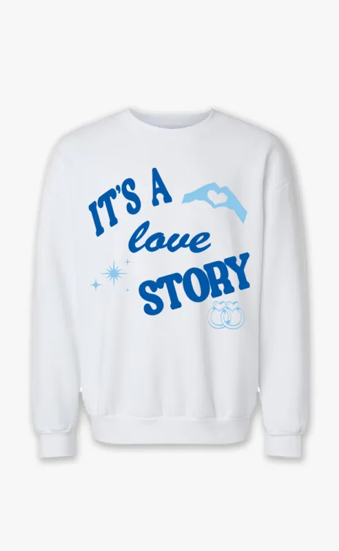 friday + saturday: love story sweatshirt made by RIFFRAFF