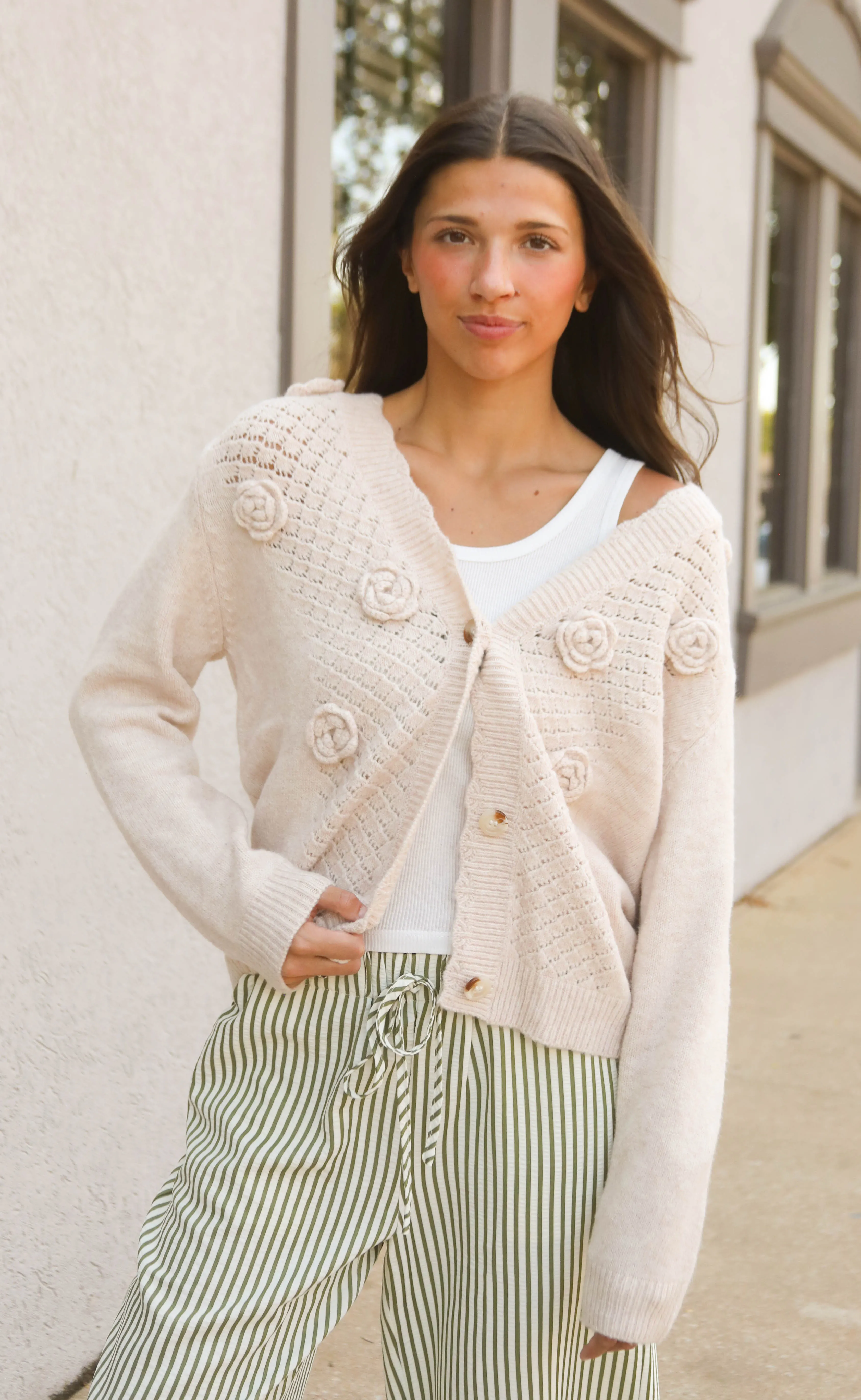 fall garden cardigan sold by RIFFRAFF product image thumbnail 2