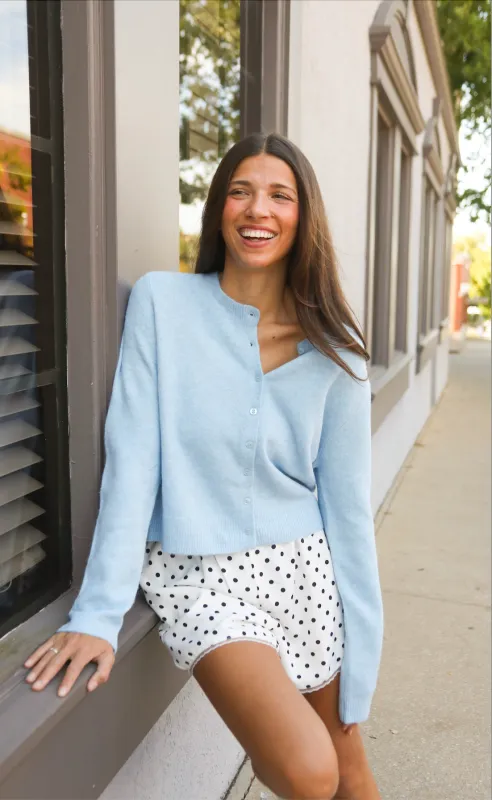 z supply: medina cardigan - serene blue sold by RIFFRAFF