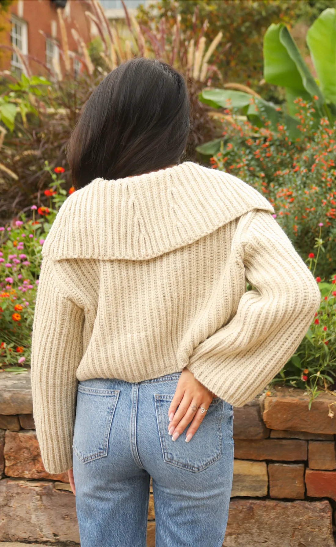 waiting for forever collared sweater sold by RIFFRAFF product image thumbnail 3
