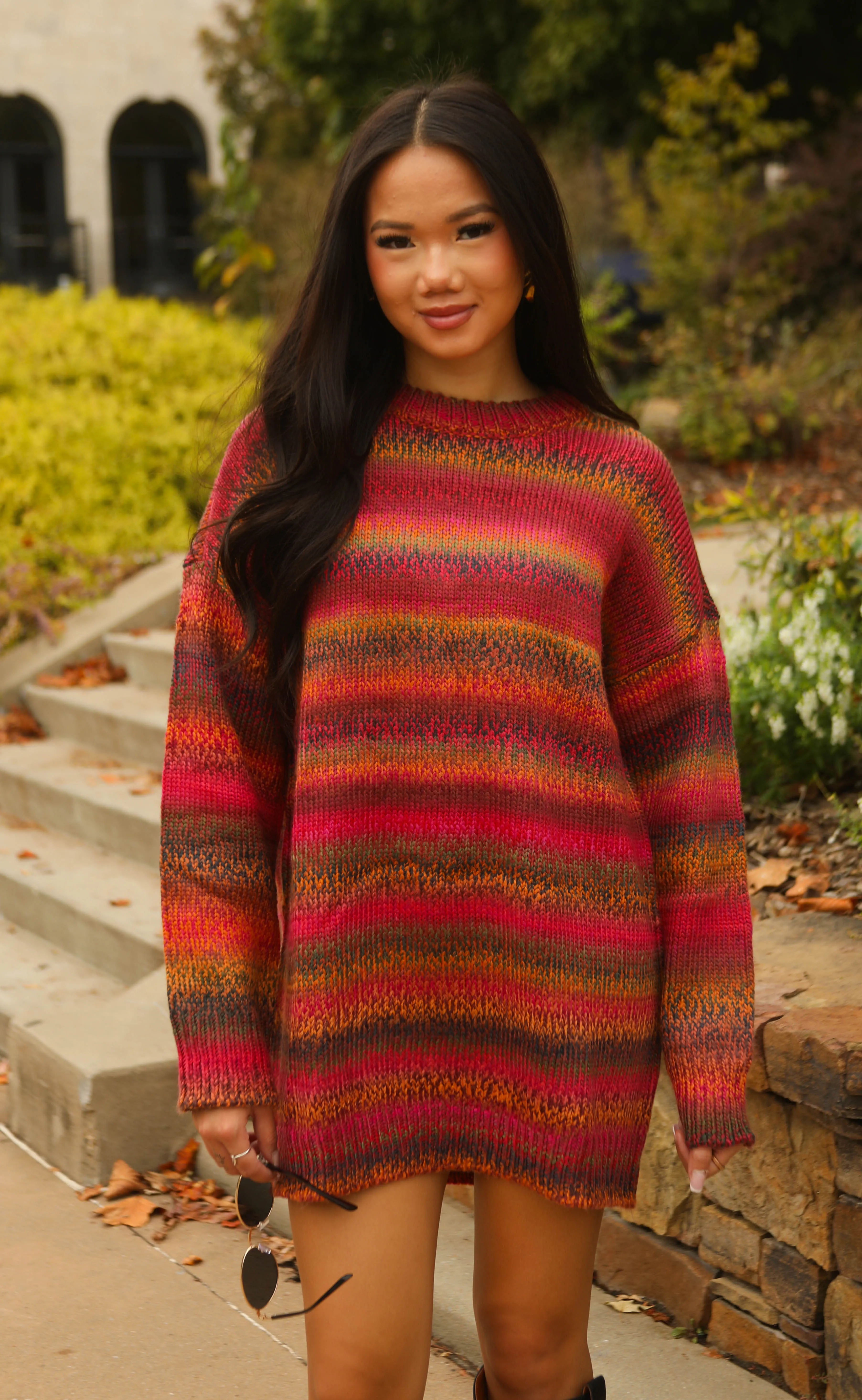 show me your mumu: canyon tunic sweater - mood ring knit sold by RIFFRAFF product image thumbnail 4