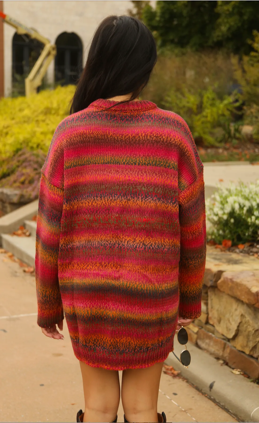 show me your mumu: canyon tunic sweater - mood ring knit sold by RIFFRAFF product image thumbnail 3