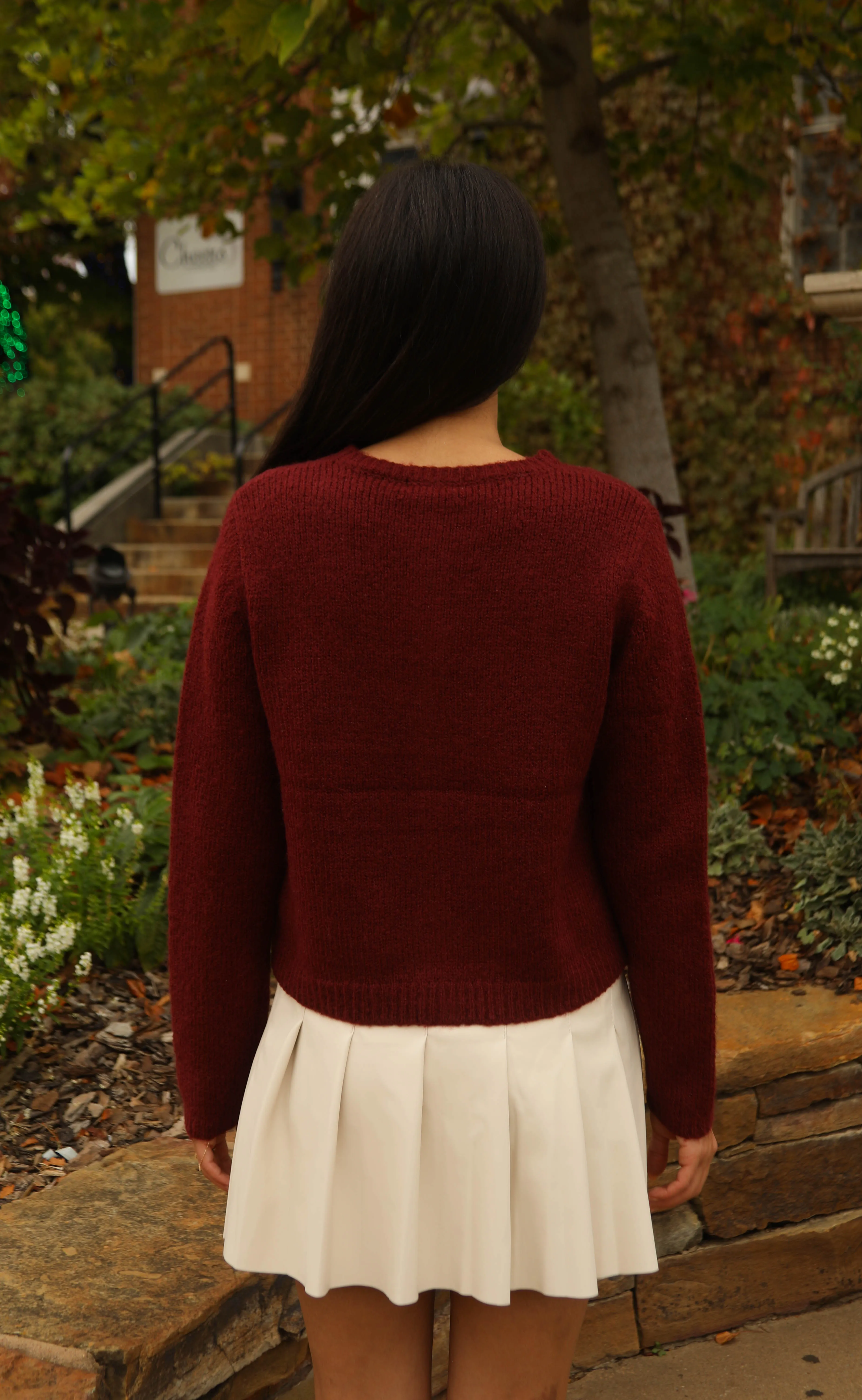 wine me down cardigan sold by RIFFRAFF product image thumbnail 3