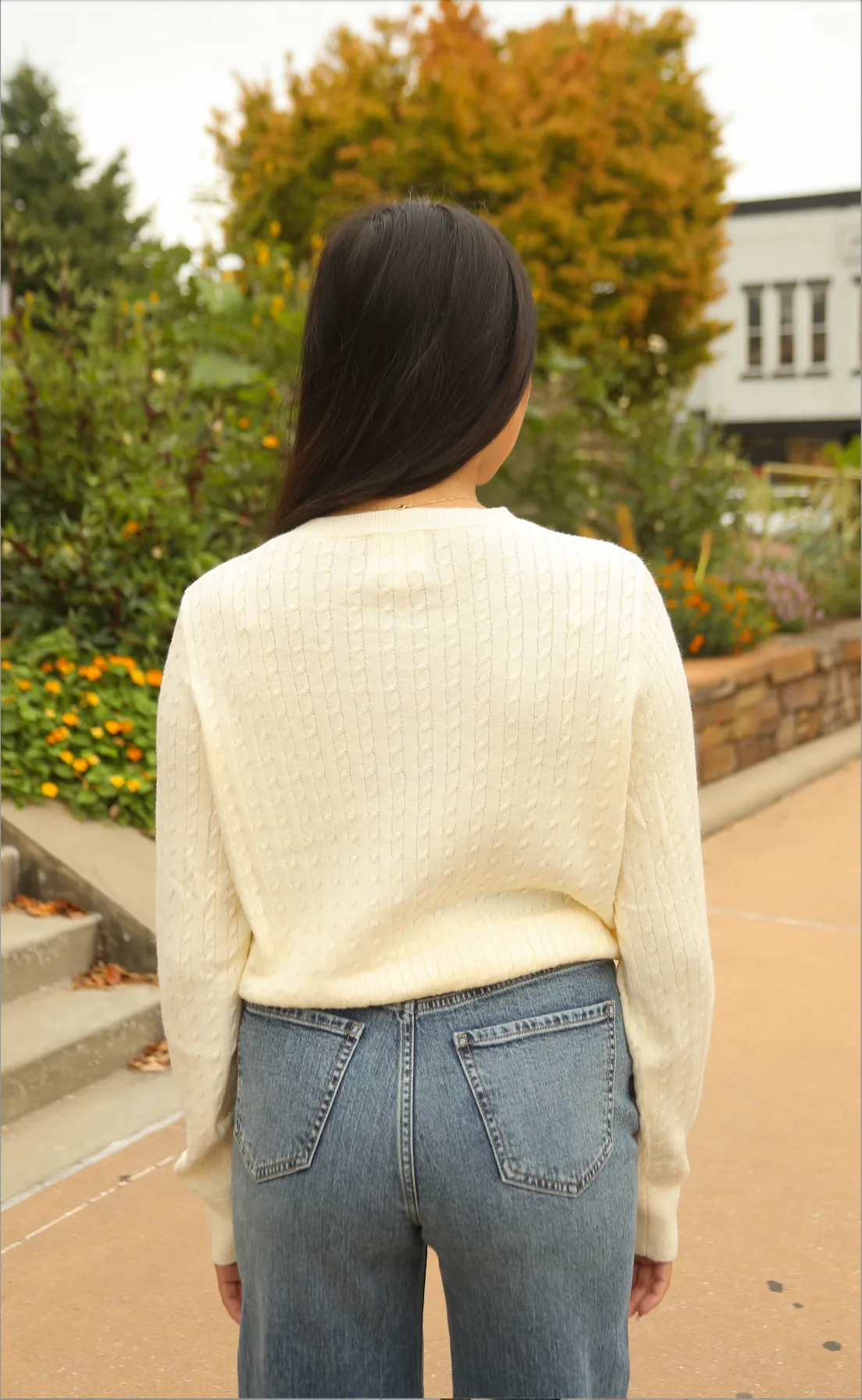 soft serve cable knit sweater sold by RIFFRAFF product image thumbnail 3