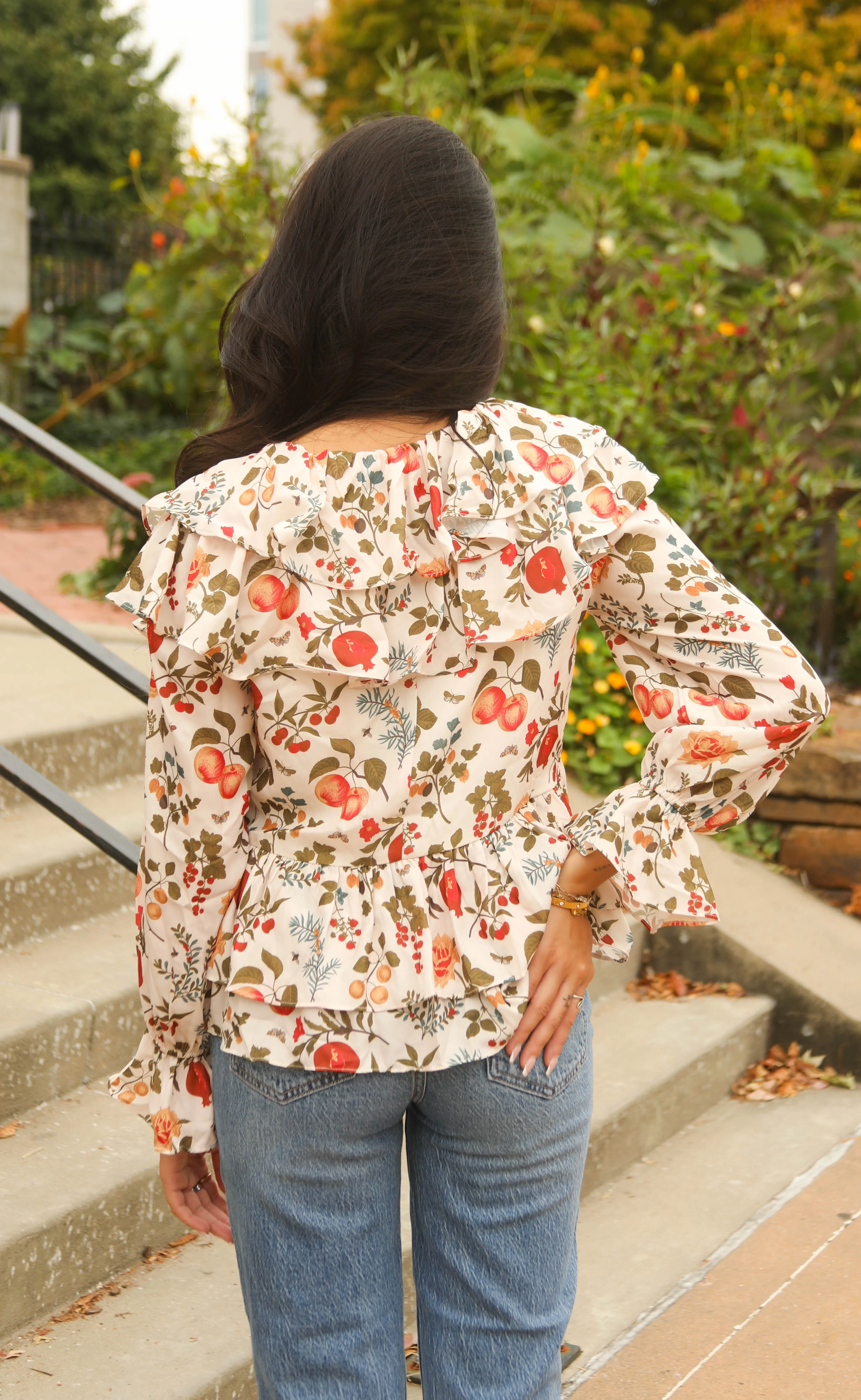 I got better floral top sold by RIFFRAFF product image thumbnail 2