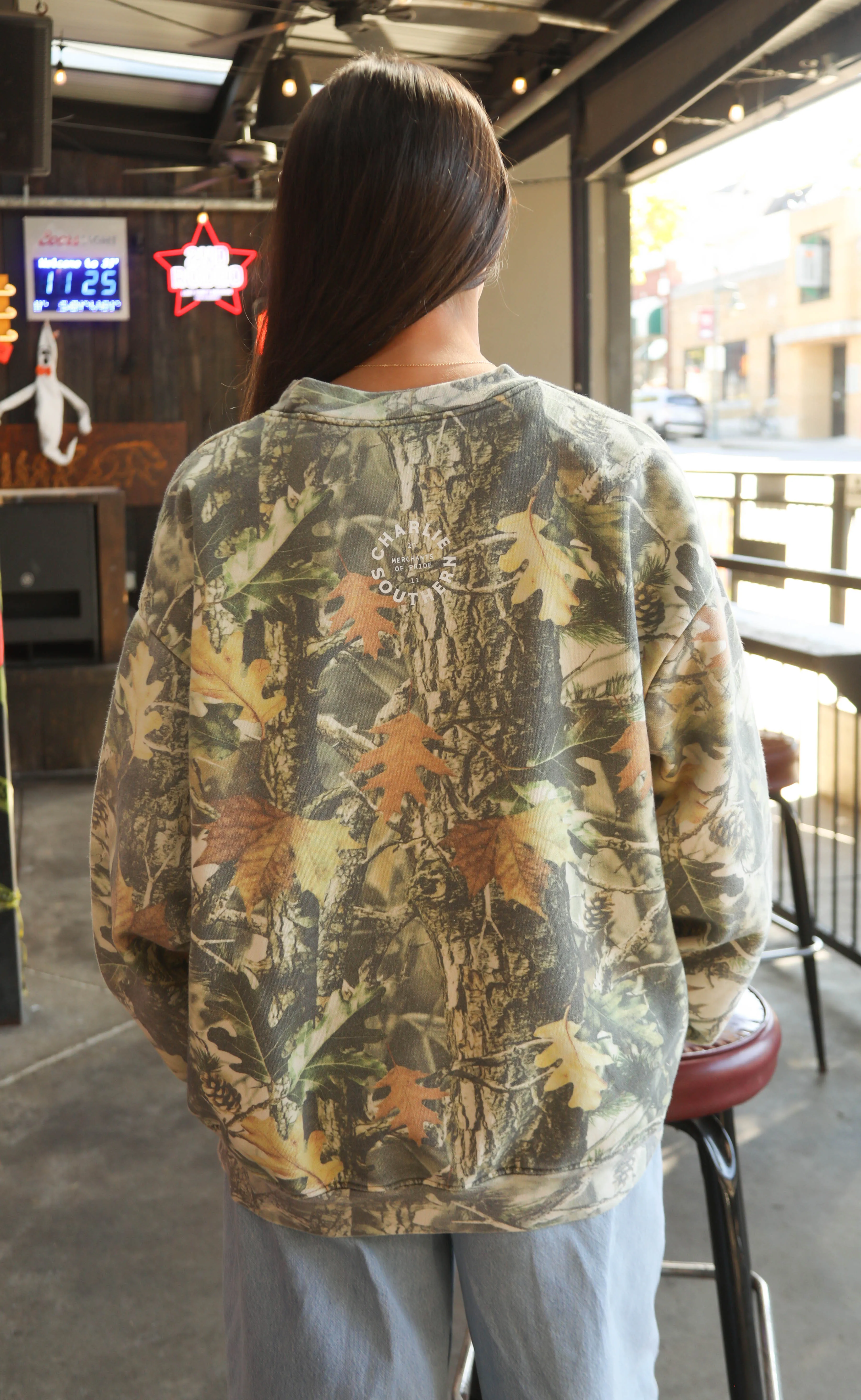 charlie southern: fayetteville camo sweatshirt sold by RIFFRAFF product image thumbnail 4
