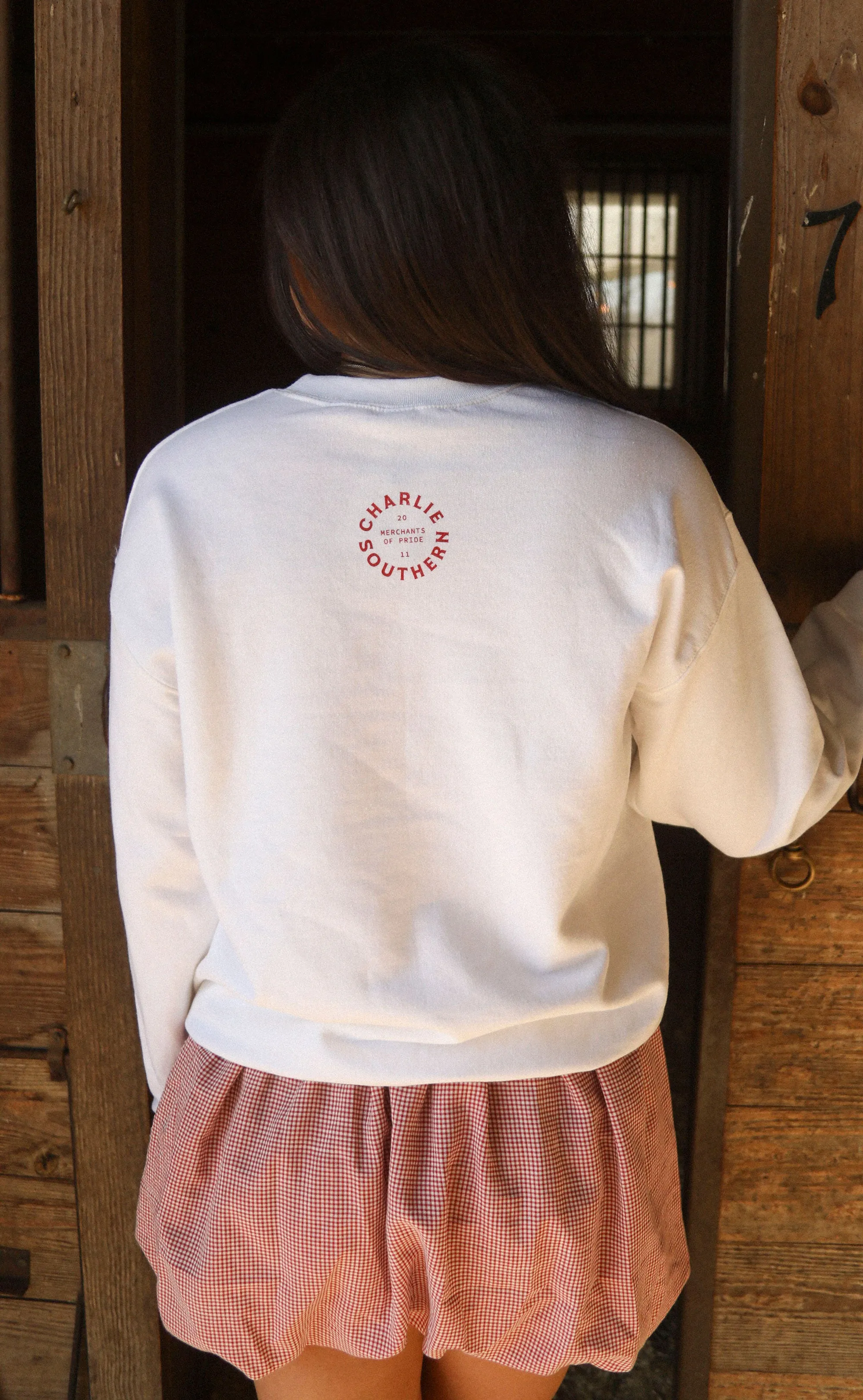 charlie southern: cowgirls need love too sweatshirt sold by RIFFRAFF product image thumbnail 2