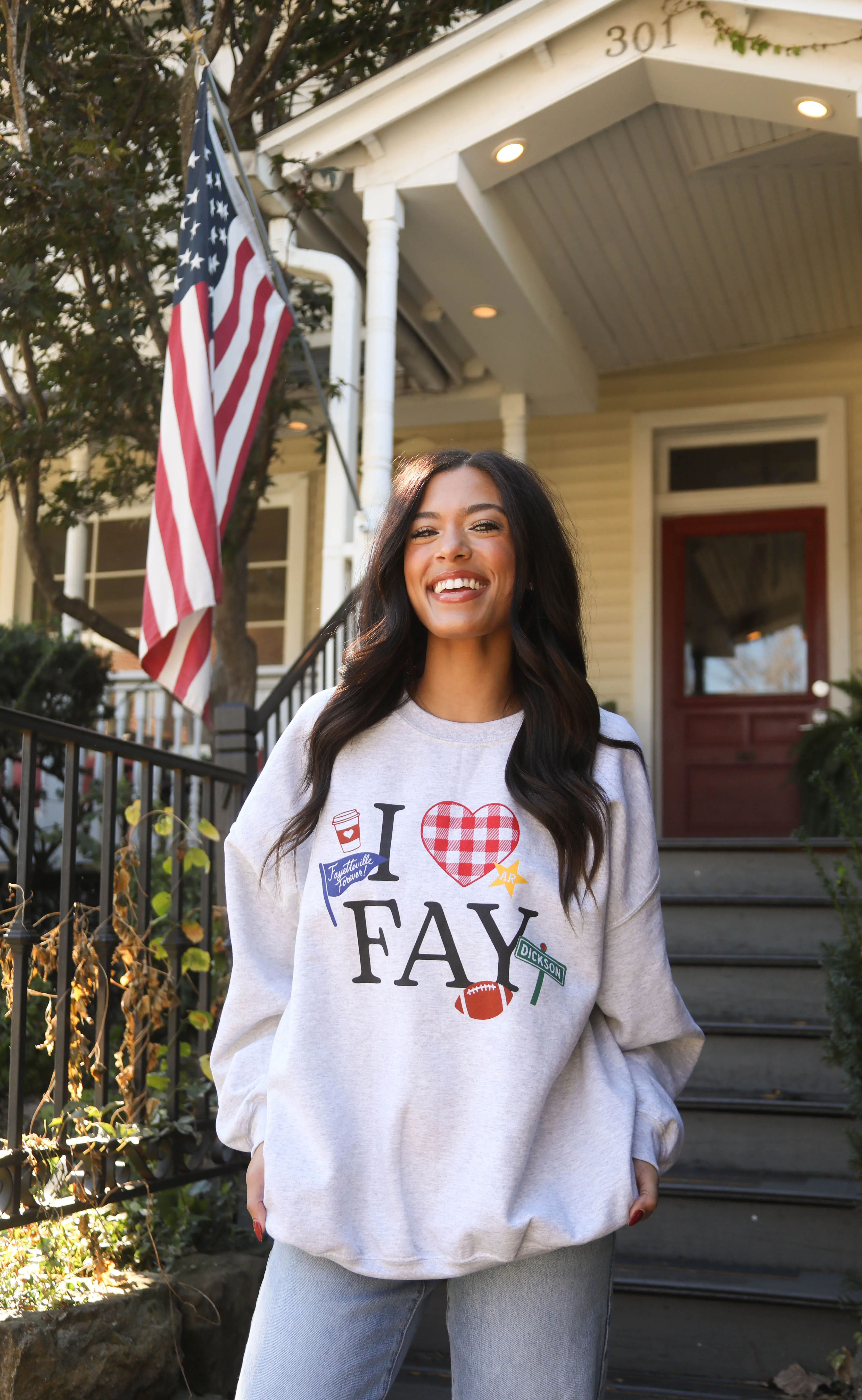 charlie southern: i heart fay sweatshirt sold by RIFFRAFF