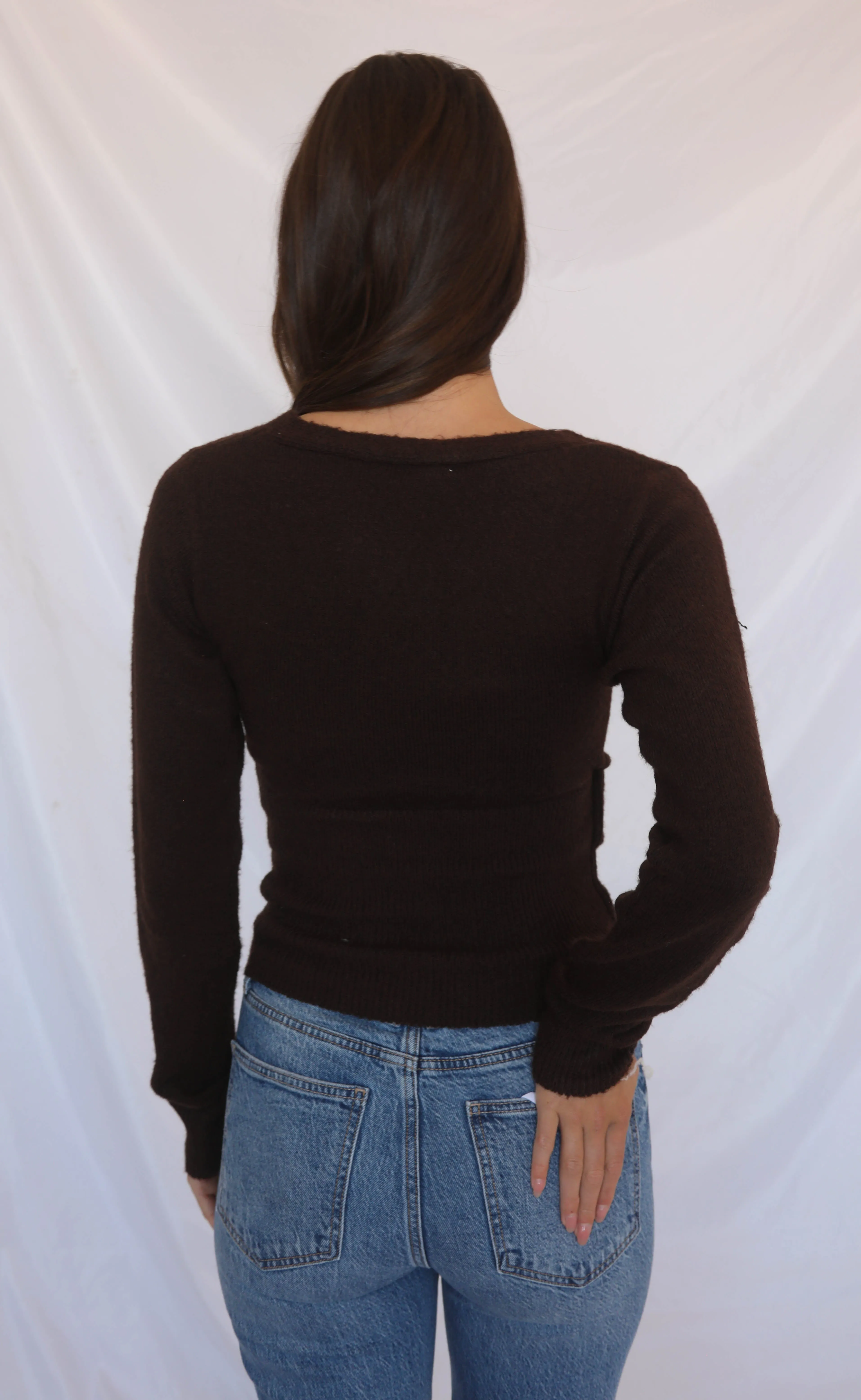 wanna love you wrap cardigan sold by RIFFRAFF product image thumbnail 3