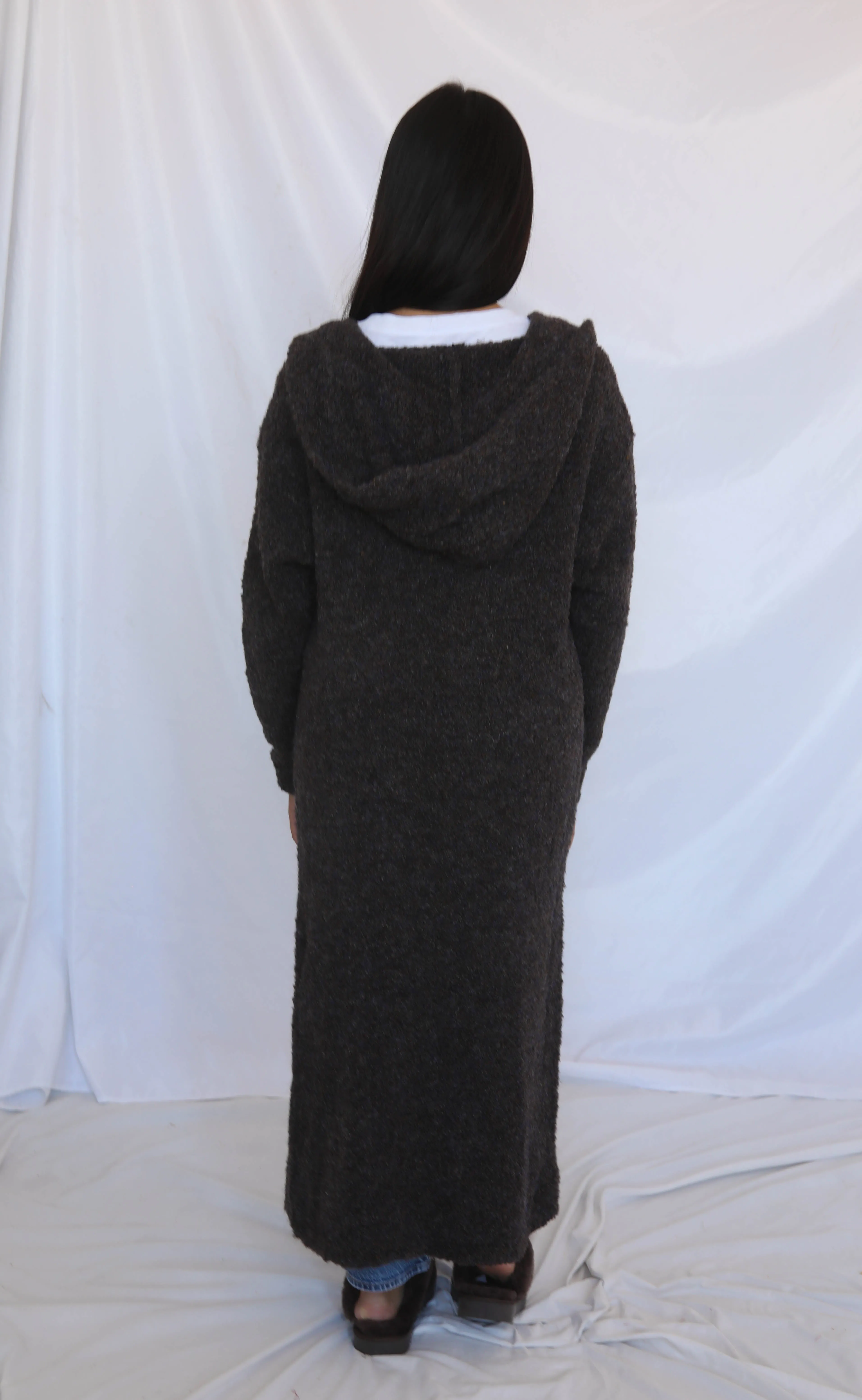 cozy up long cardigan sold by RIFFRAFF product image thumbnail 3
