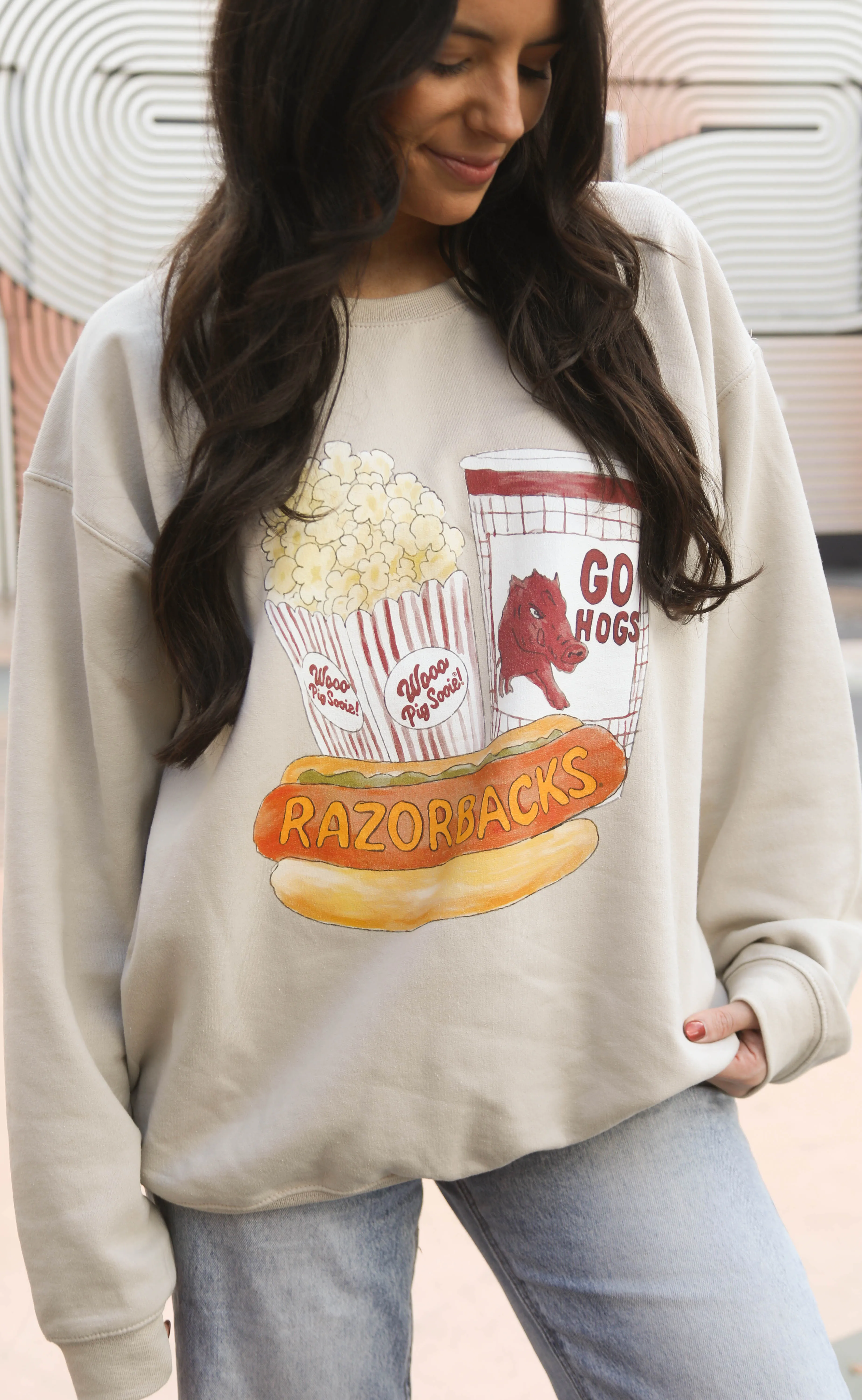 charlie southern: concession stand sweatshirt sold by RIFFRAFF product image thumbnail 2