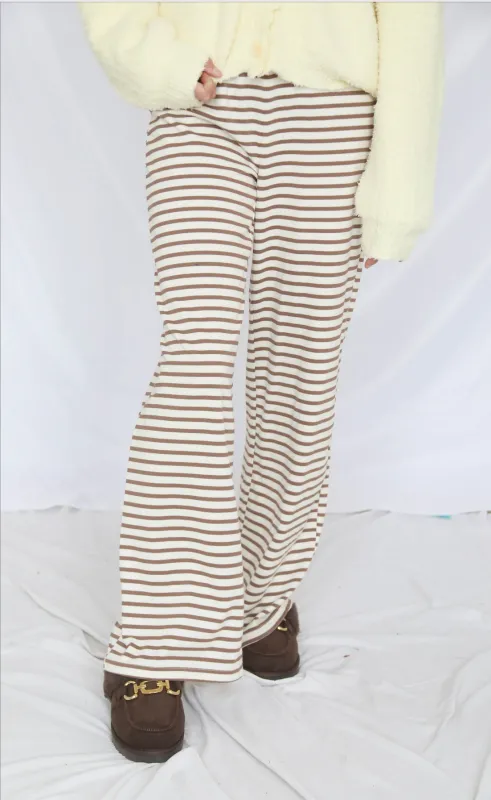 chai stripe pants sold by RIFFRAFF